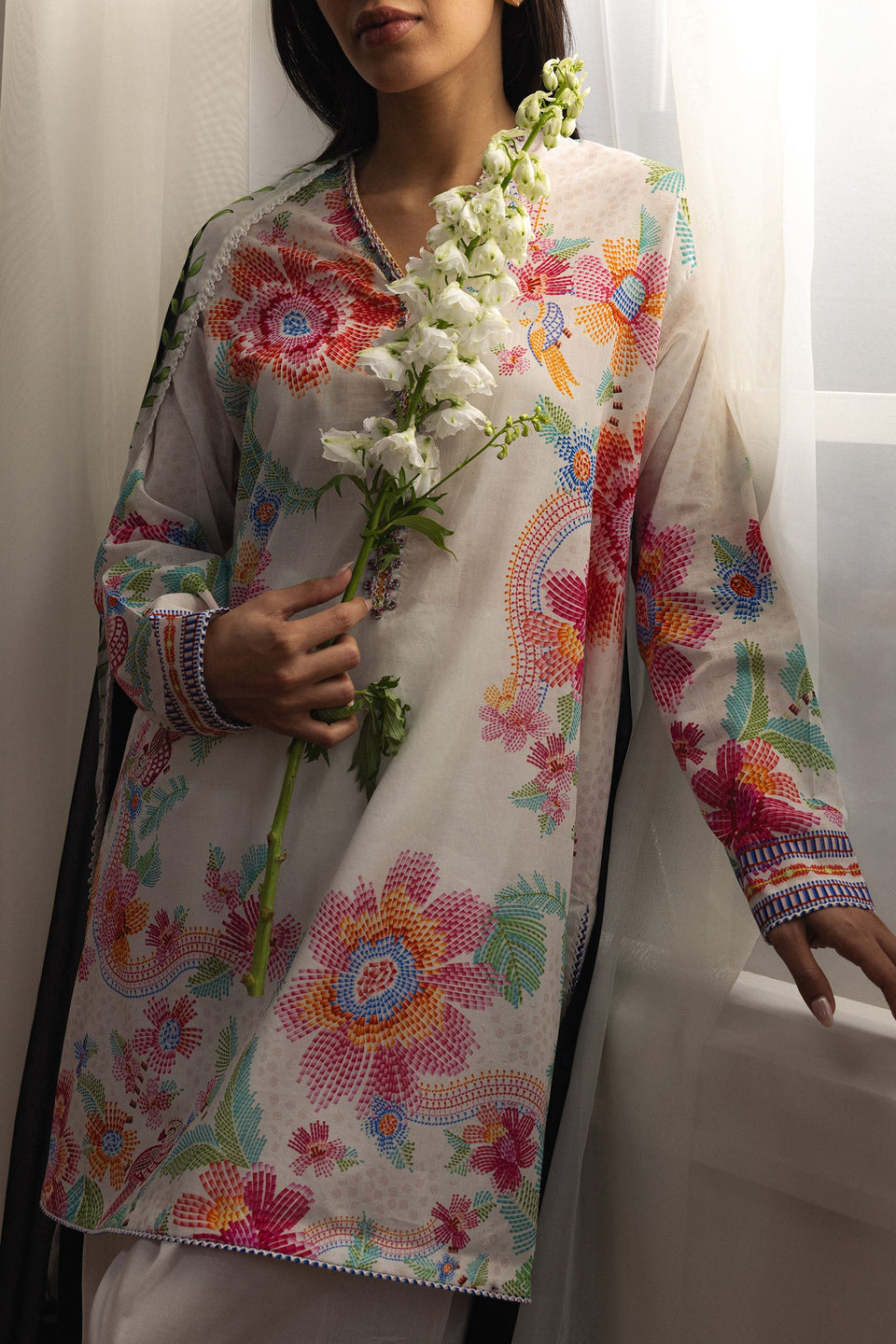 Asahi-2B | Coco Prints Drop II By Zara Shahjahan (RTS)
