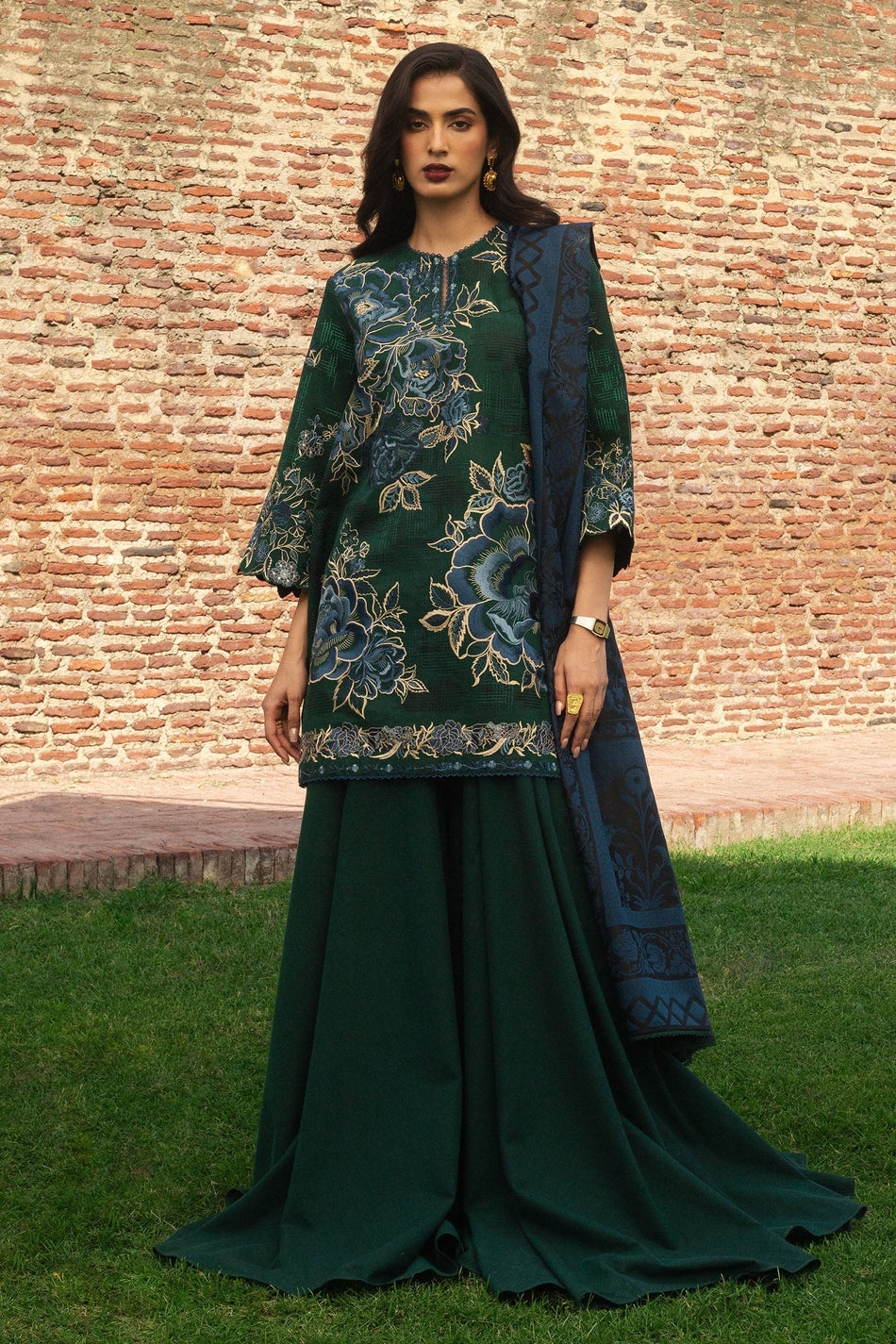 MINA-D7 | Zarashahjahan Winter Unstitched’24