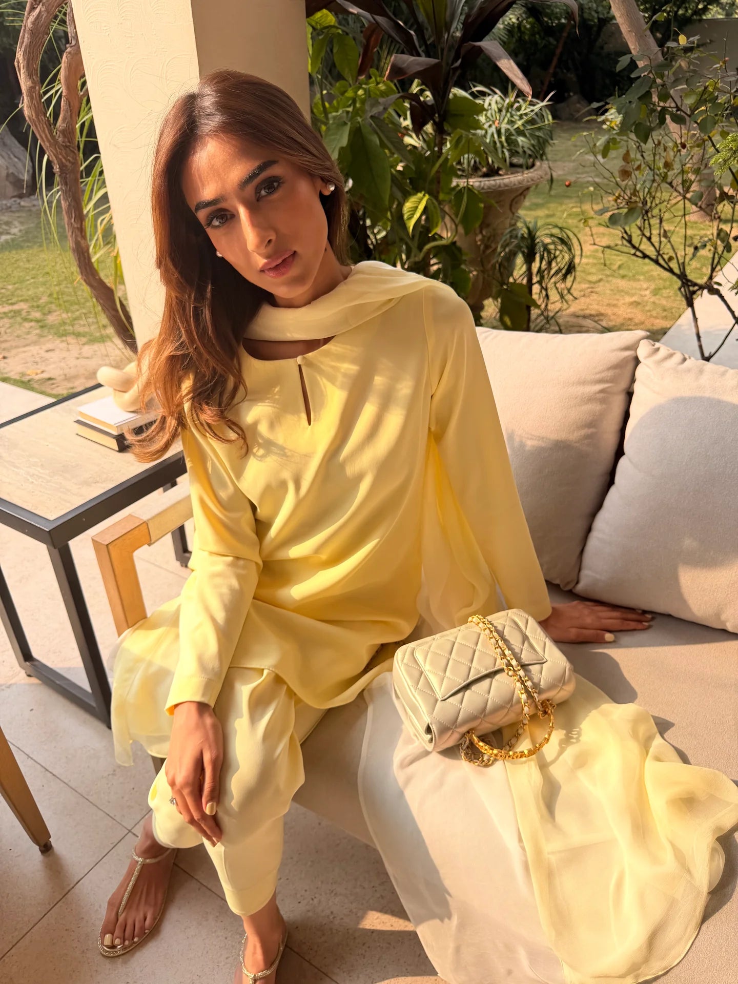 LIGHT YELLOW GRACIE SET | Sak Atelier