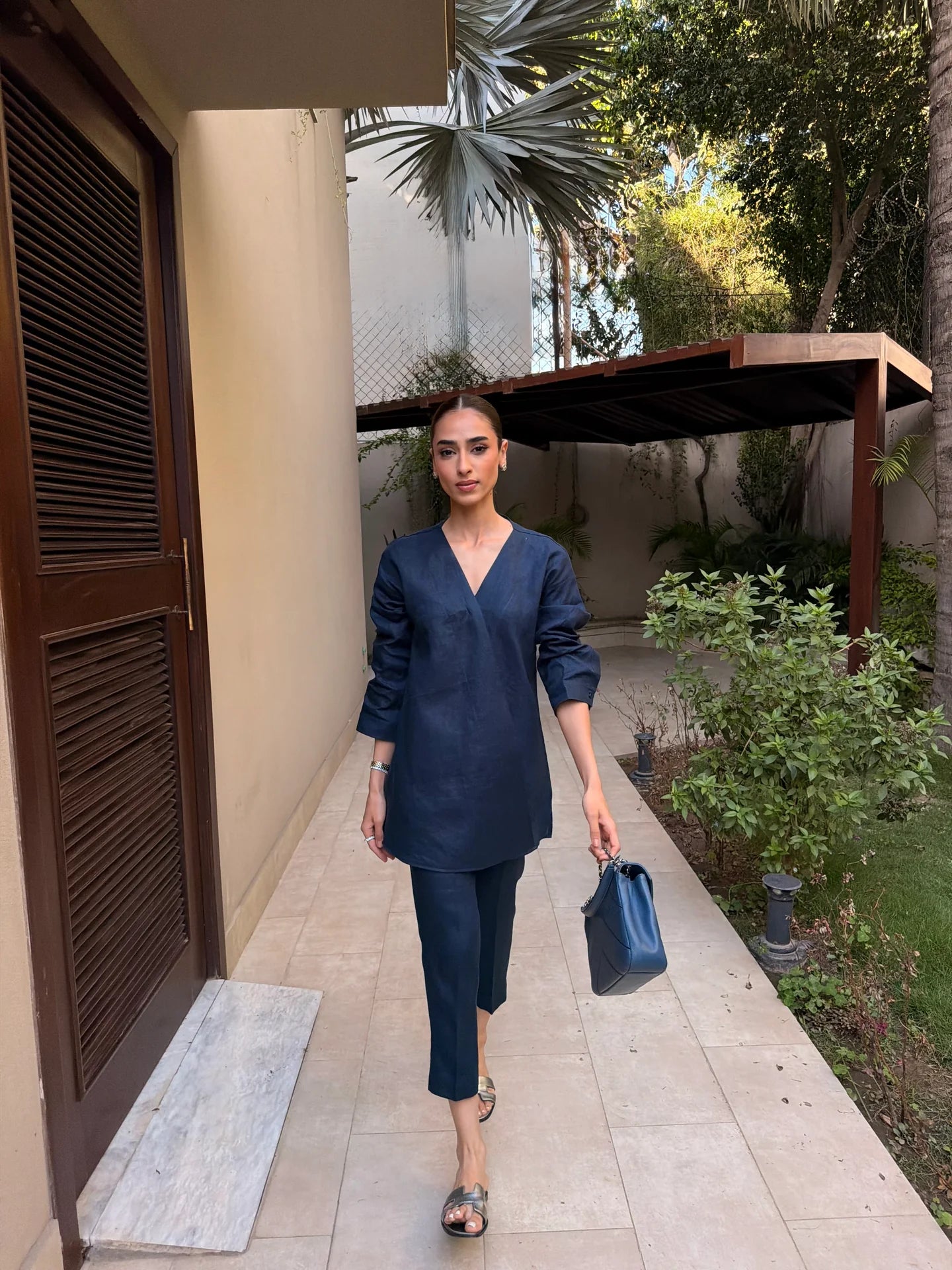 Navy Marco Set | Sak Atelier