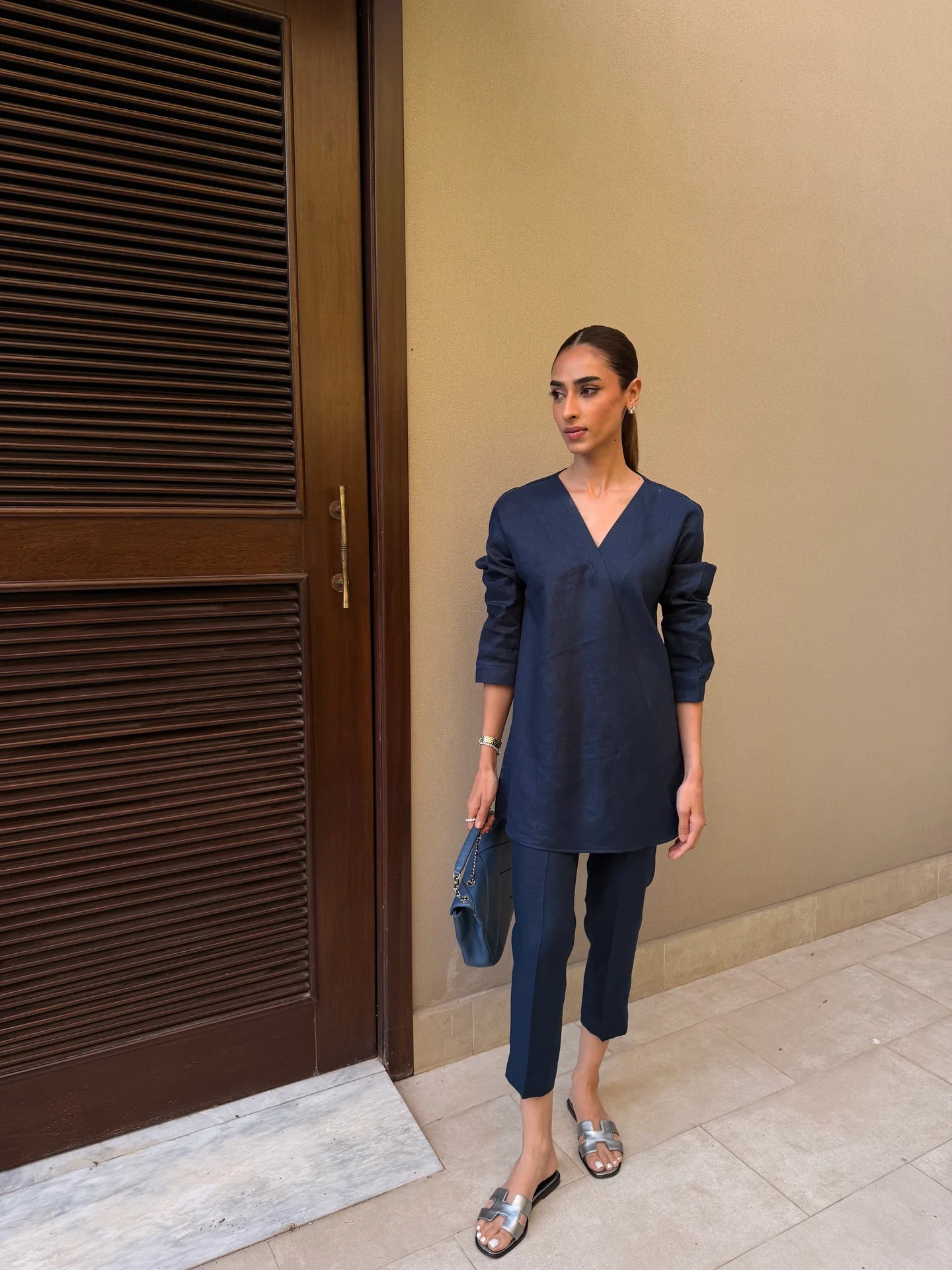 Navy Marco Set | Sak Atelier