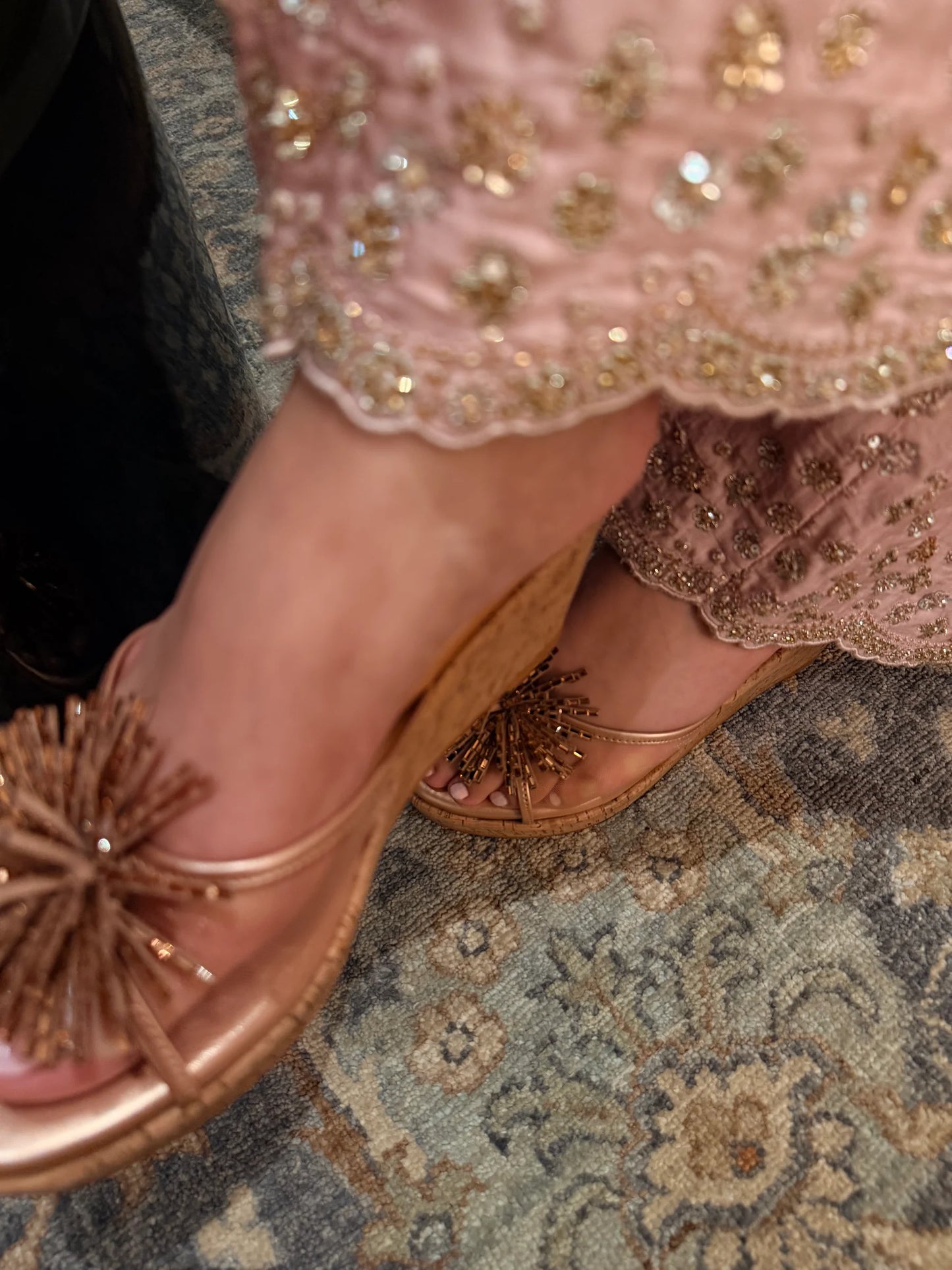 ROSE GLOW WEDGE (ZBN-25005) | ZAIB | FOOTWEAR