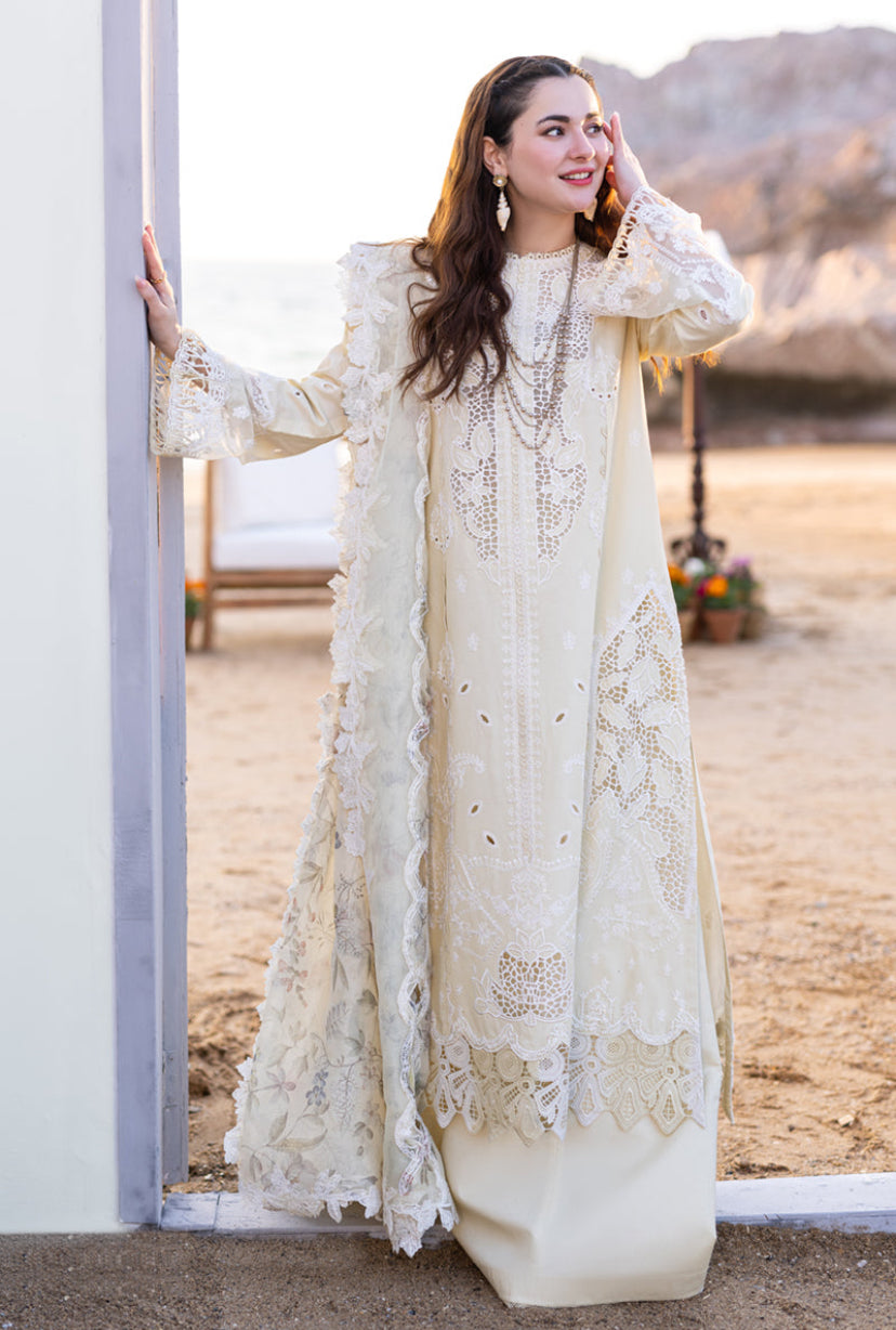 Qalamkar Luxury Lawn 2024 | FP-01 JANA