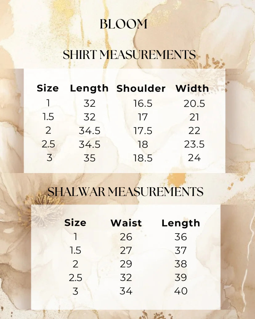 Bloom | Pashmina Drop 1 |  Nia Mia