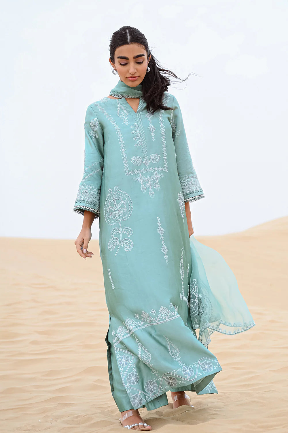 NAVYA- SRSP26-05 | Saija Silk Pret '26 | Saira Rizwan