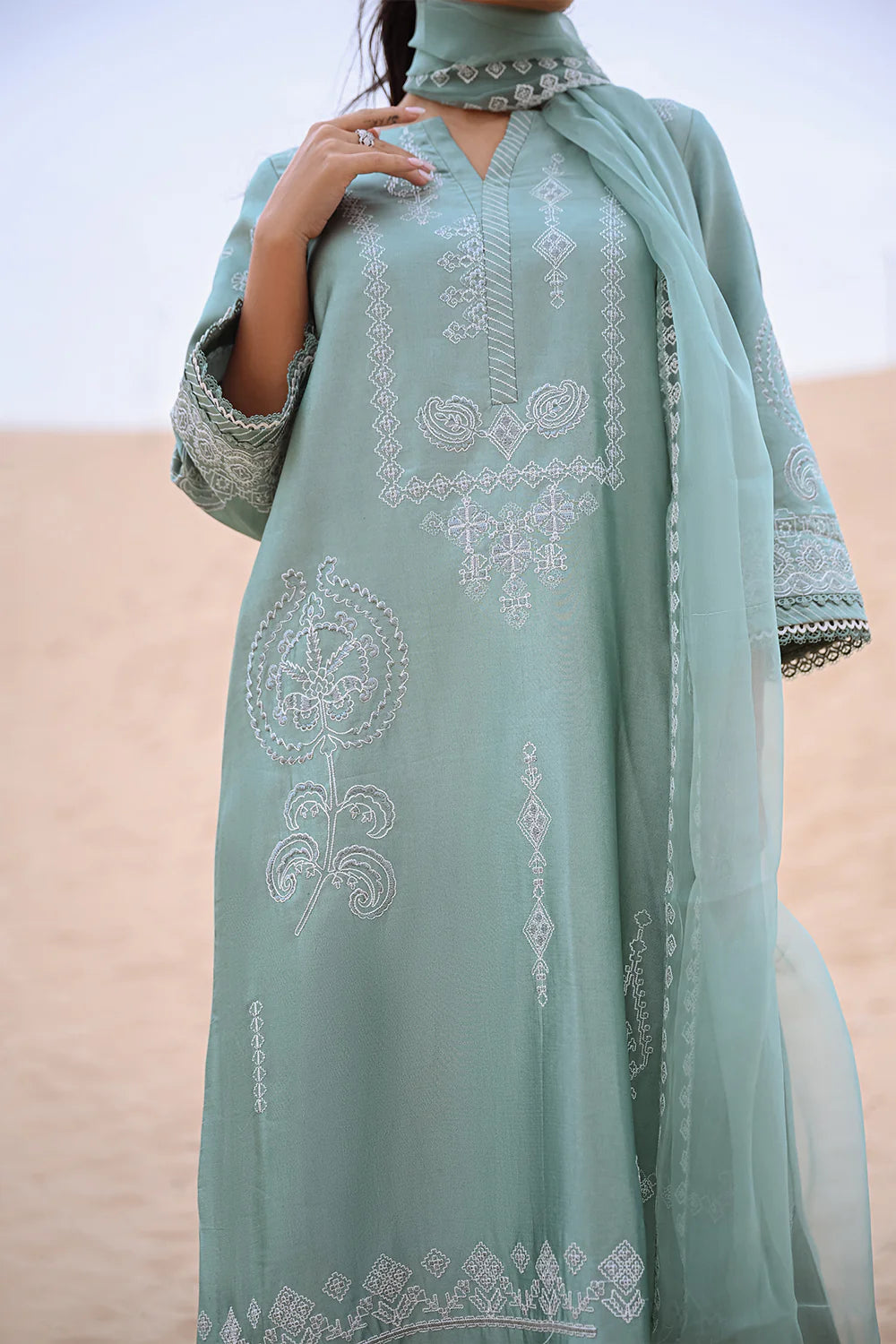 NAVYA- SRSP26-05 | Saija Silk Pret '26 | Saira Rizwan