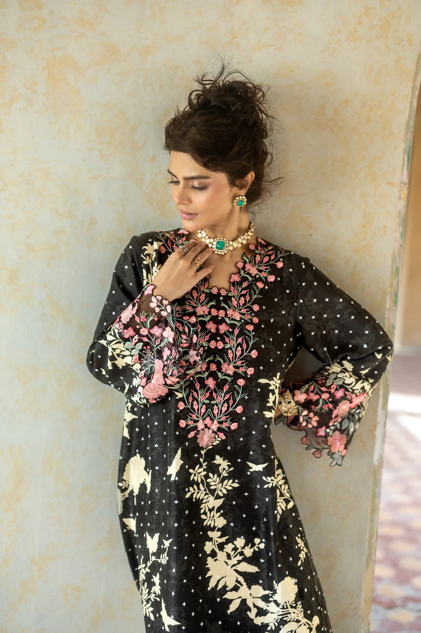 Black Charm Kaftan | Summer Edition '26 |  Zainab Chottani