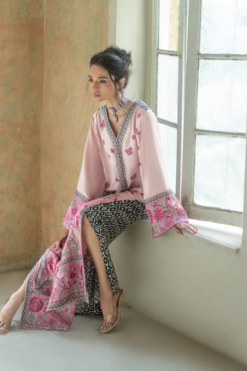 Blush Serenade Kaftan | Summer Edition '26 |  Zainab Chottani