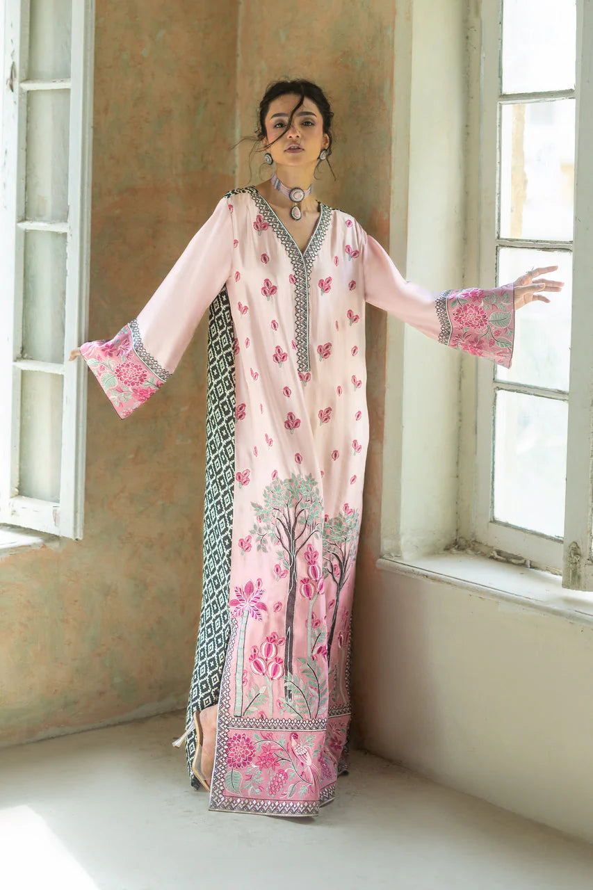Blush Serenade Kaftan | Summer Edition '26 |  Zainab Chottani