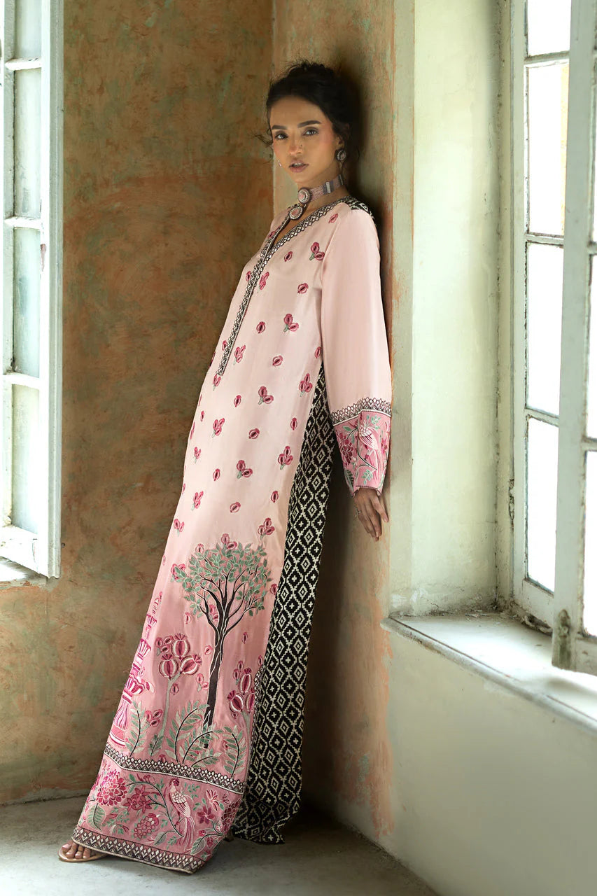 Blush Serenade Kaftan | Summer Edition '26 |  Zainab Chottani