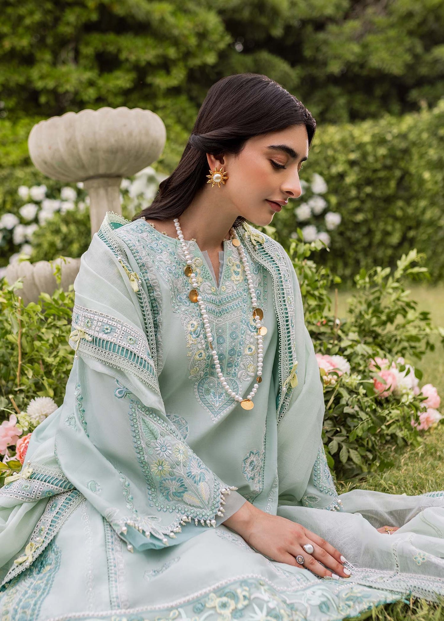 Zaphira (B)|Sadaf Fawad Khan Lawn Vol II ( 2 piece)