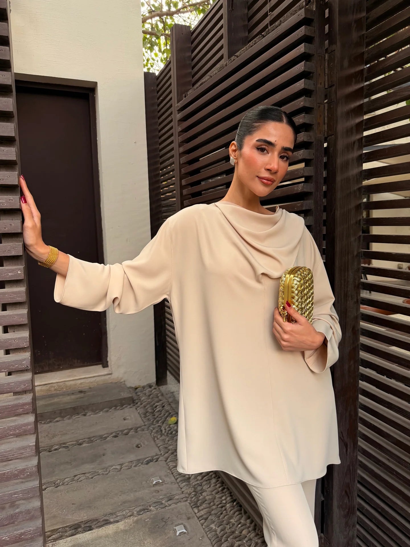 Beige Audrey Set | SAK ATELIER