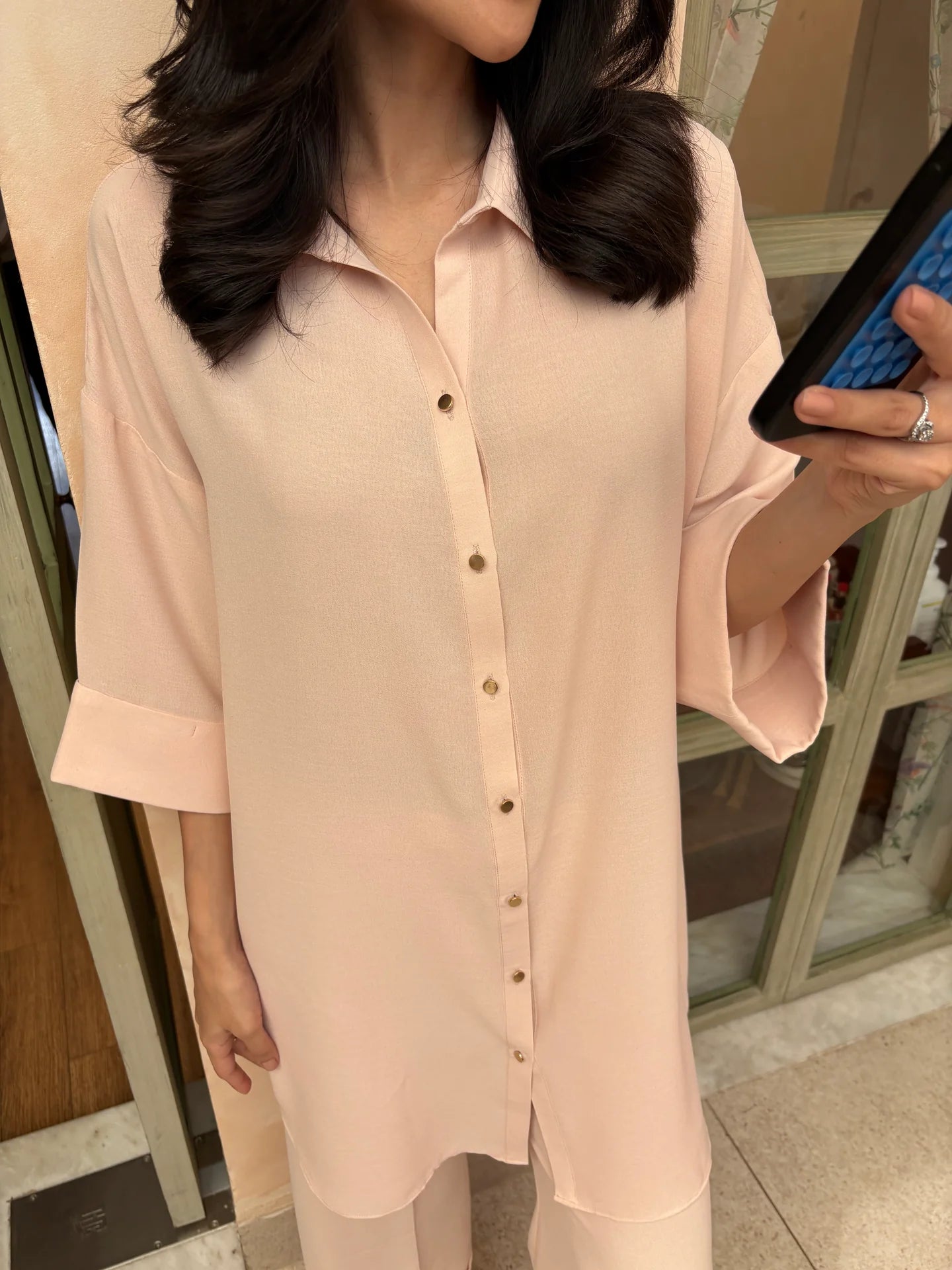 PALE PINK NICO SET | Sak Atelier