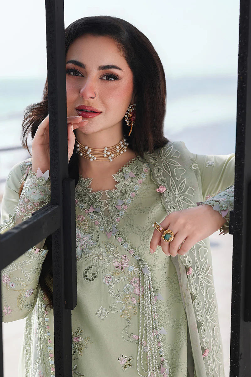 SA-12 JIYA | Qalamkar - Sahil Luxury Lawn’26