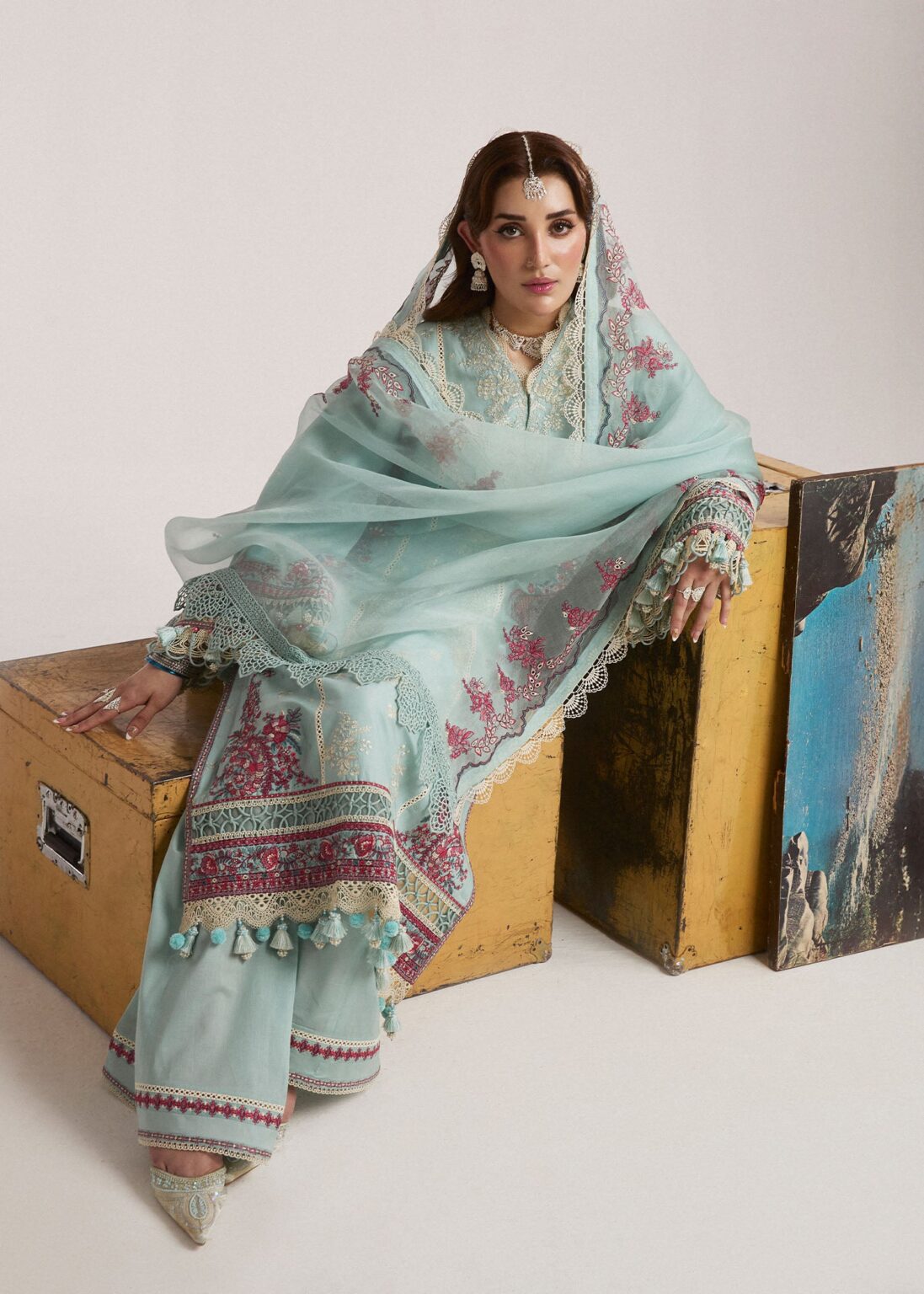 Moraine | Hussain Rehar SS Lawn Eid Unstitched Collection’24