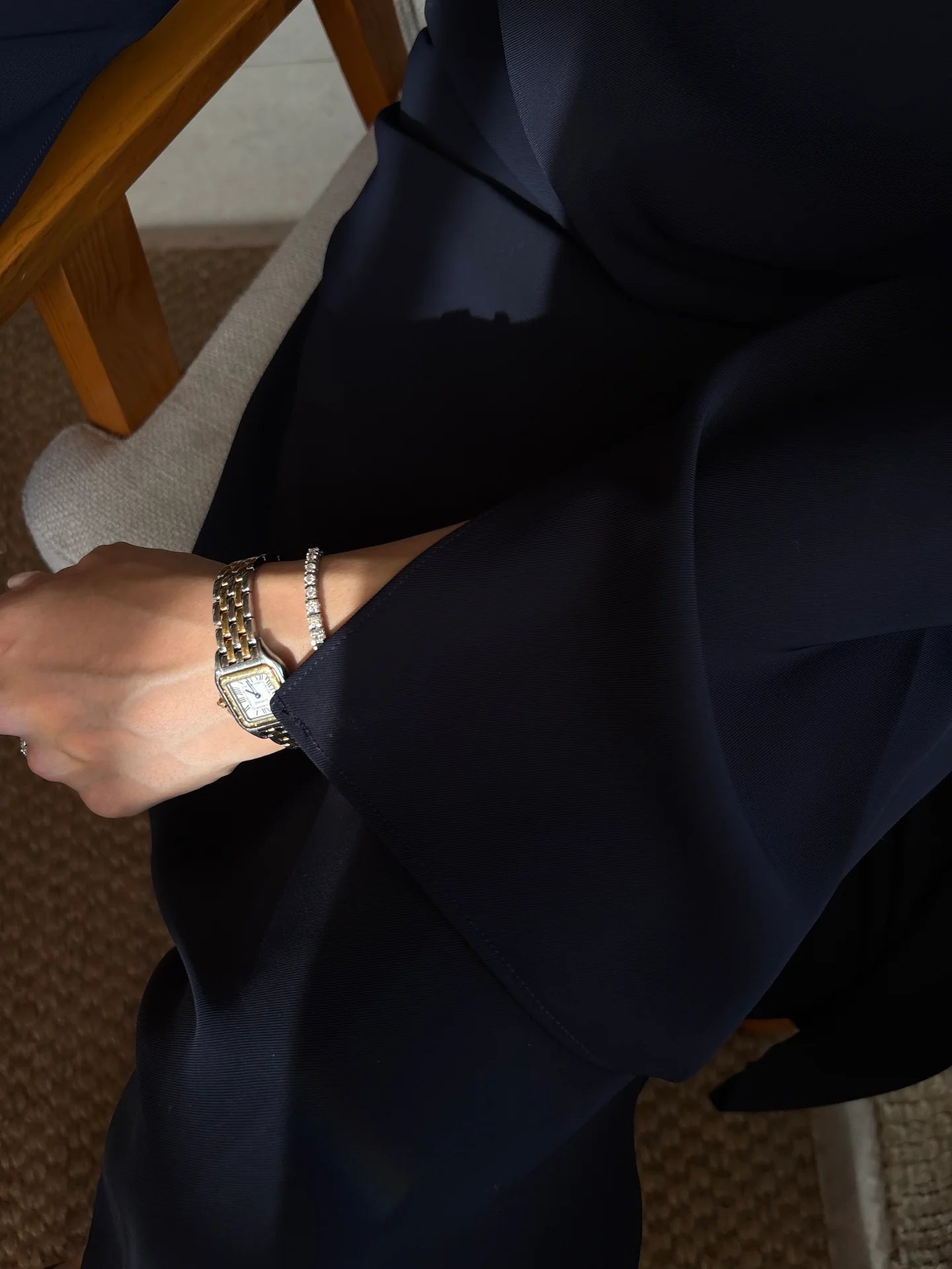 NAVY MERINO SET | Sak Atelier
