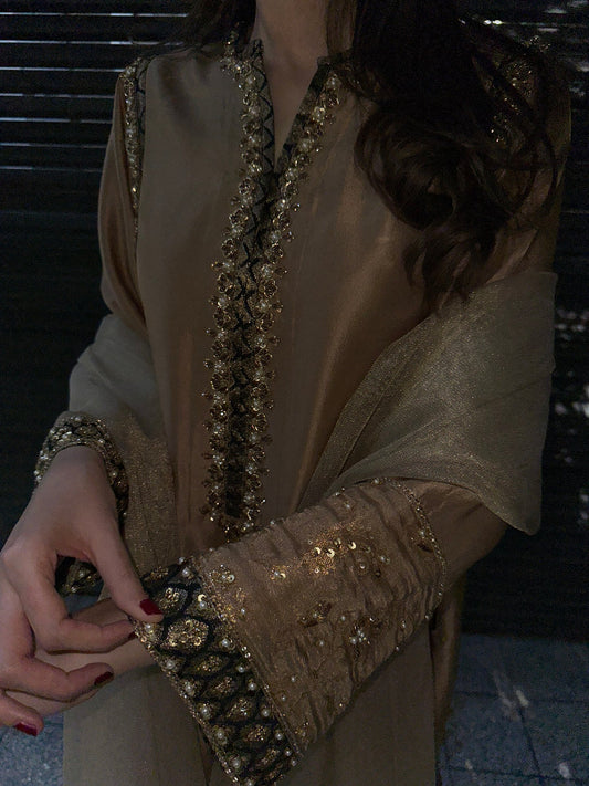 GOLD CELINA FORMAL | SAK ATELIER