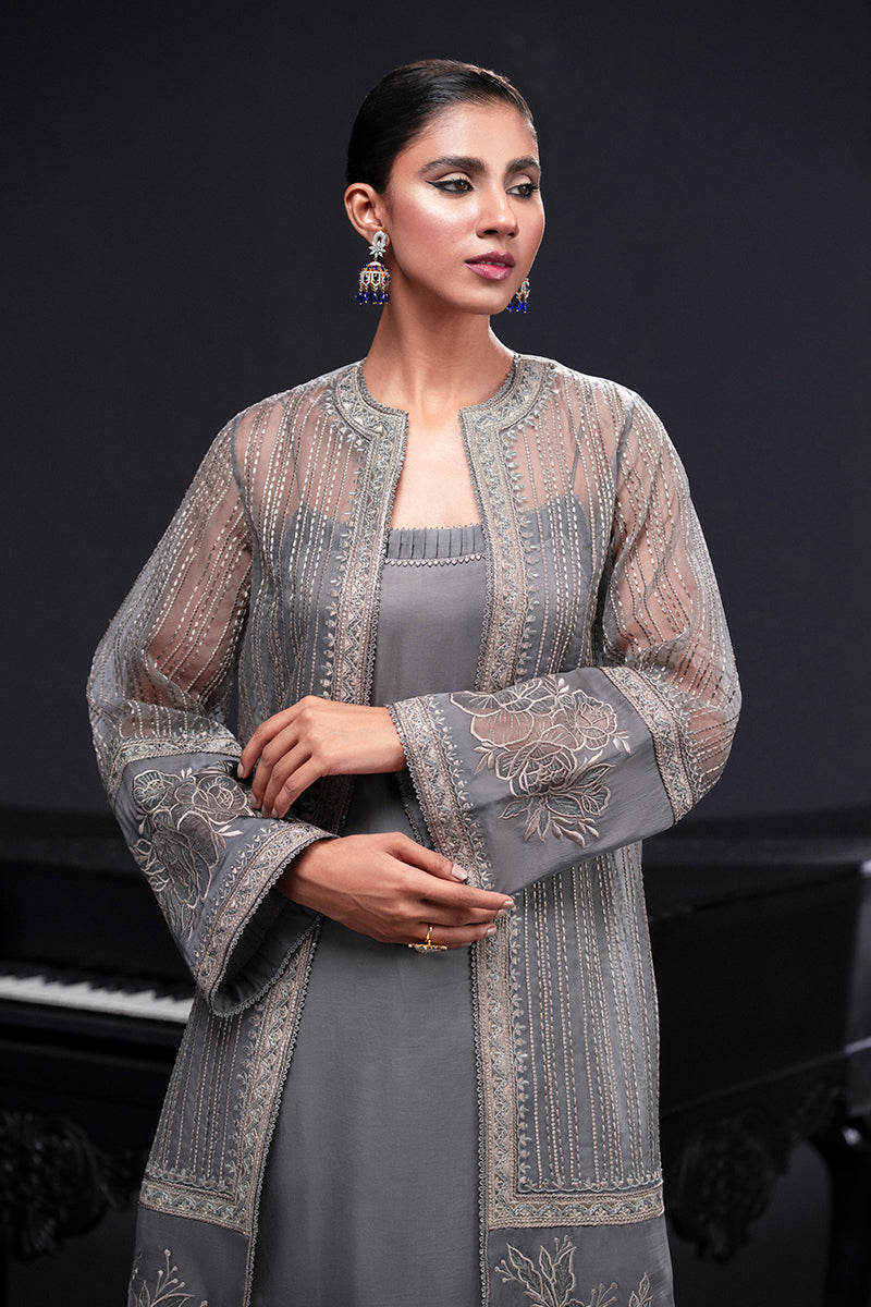 Grey Elegance | Chai Coffee A/W’25 | Mohsin Naveed Ranjha