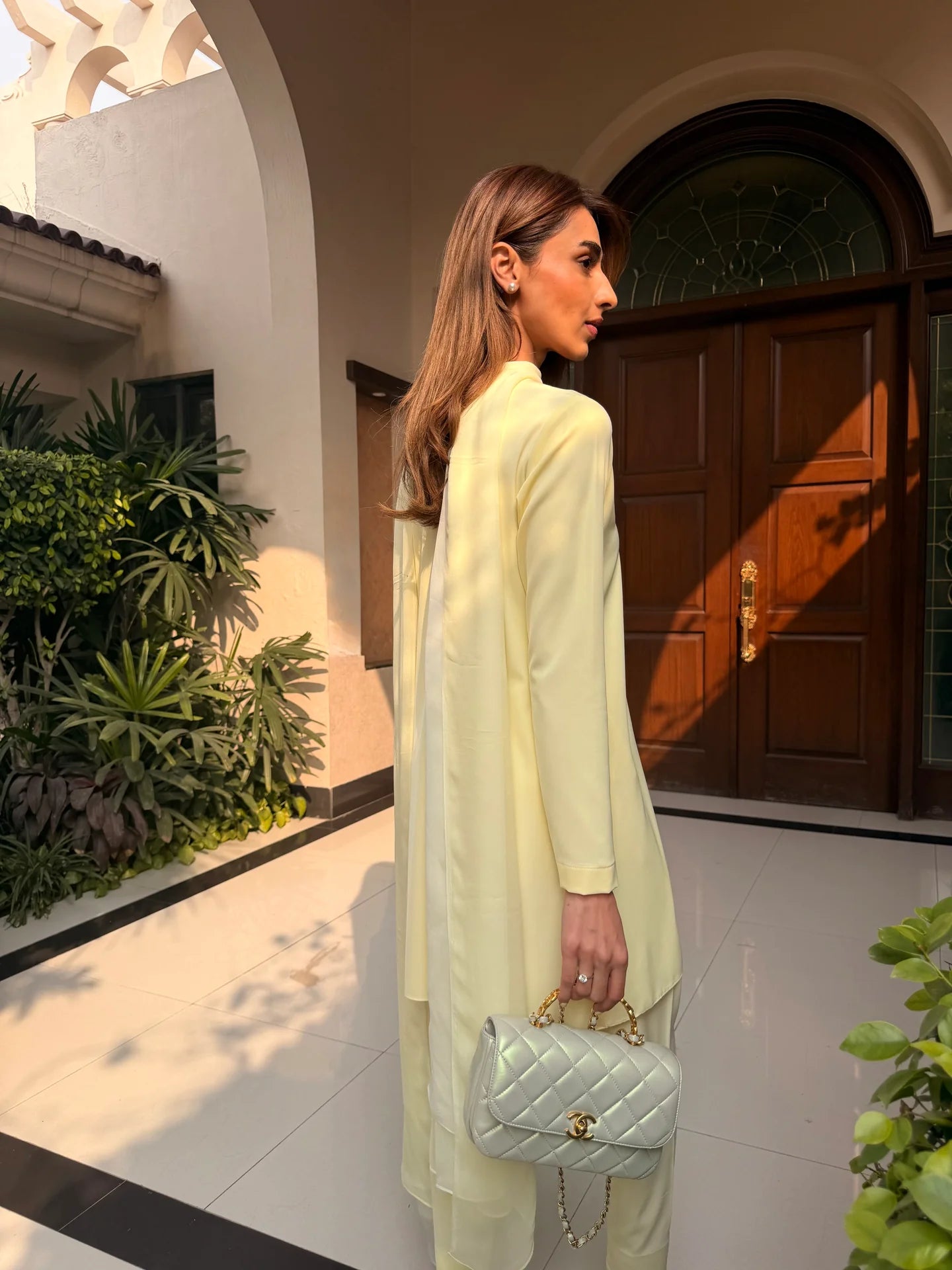 LIGHT YELLOW GRACIE SET | Sak Atelier