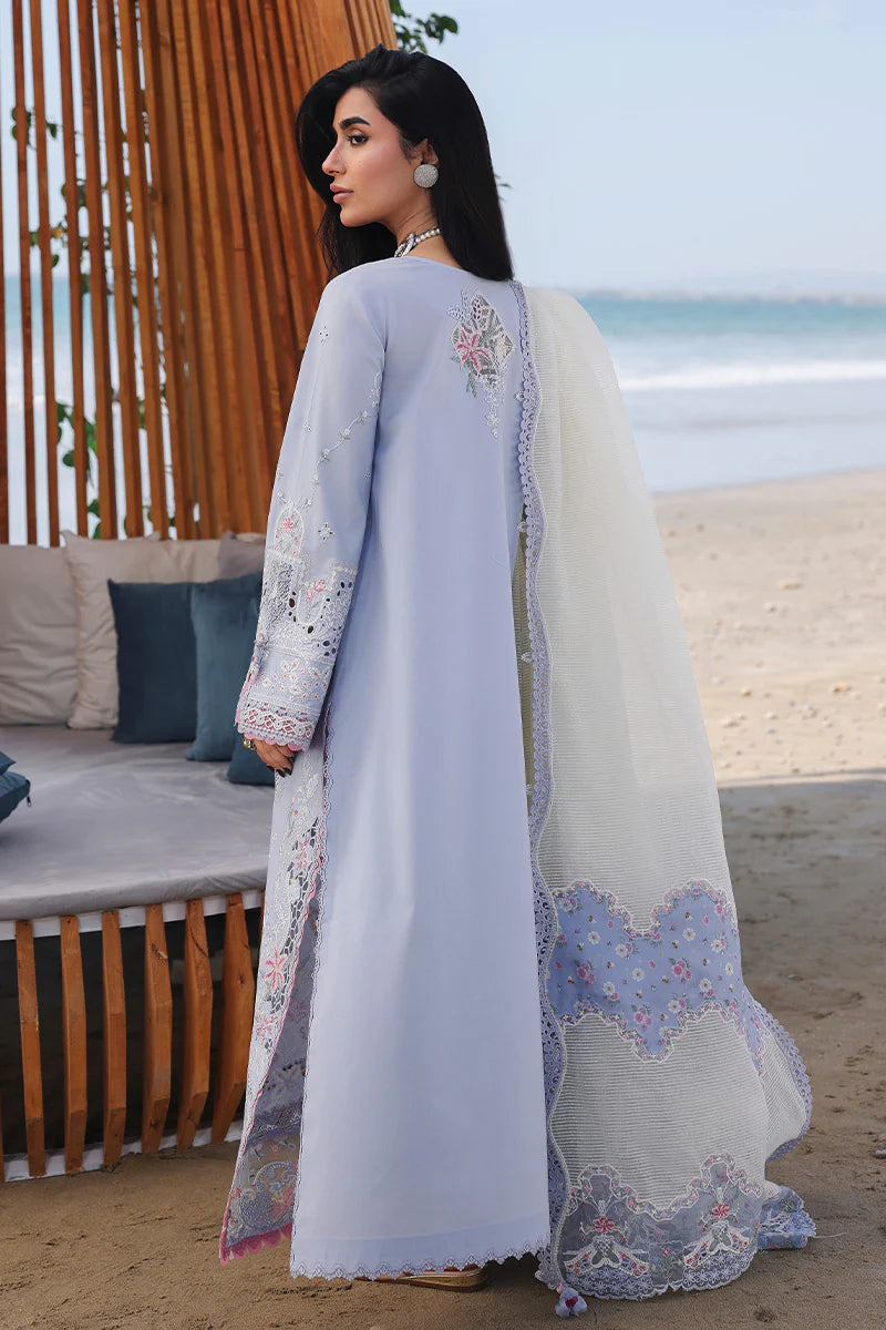 SA-08 ZAYNA | Qalamkar - Sahil Luxury Lawn’26
