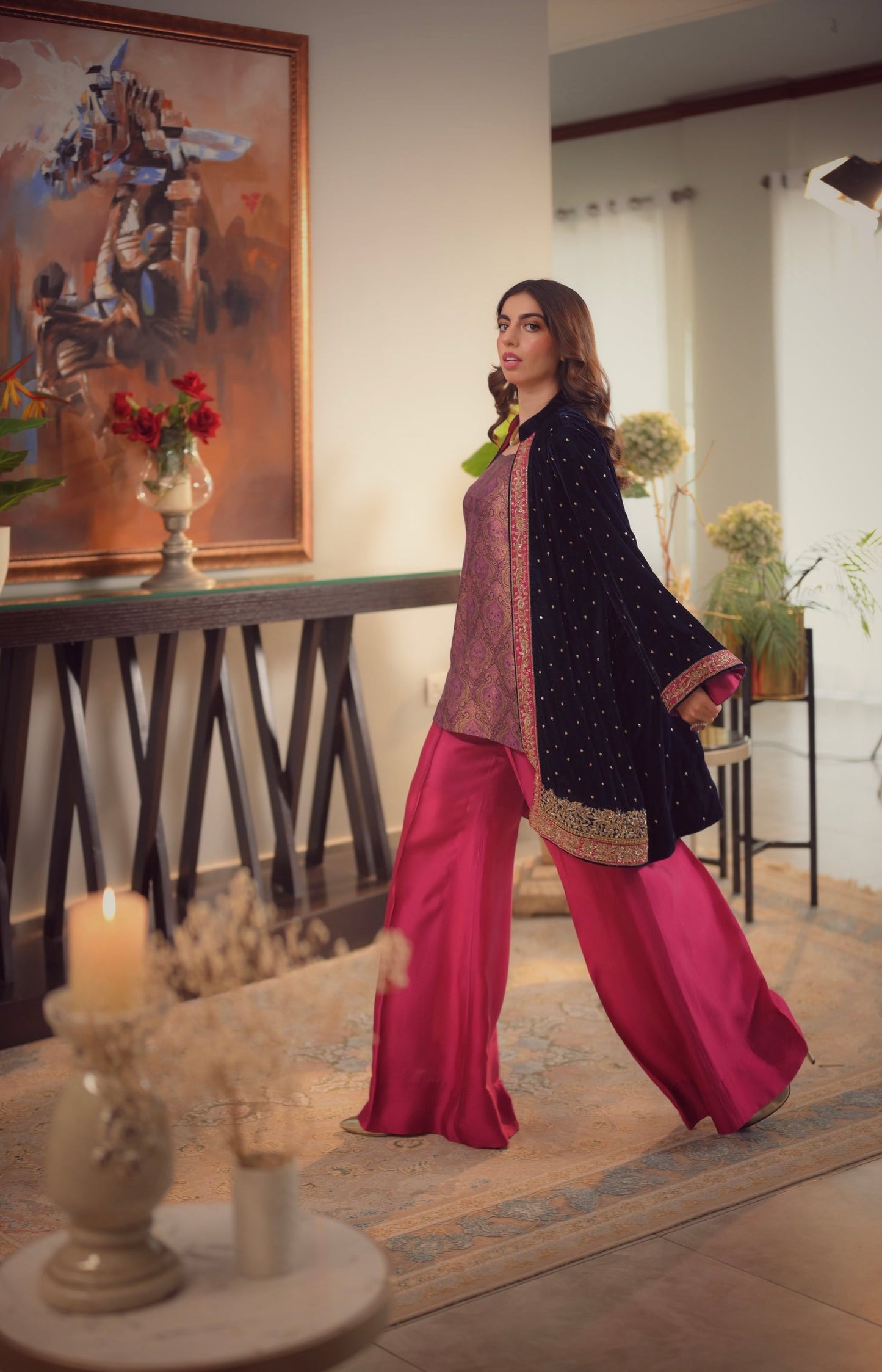 The Azure Set | Zainab Shamsi Studio