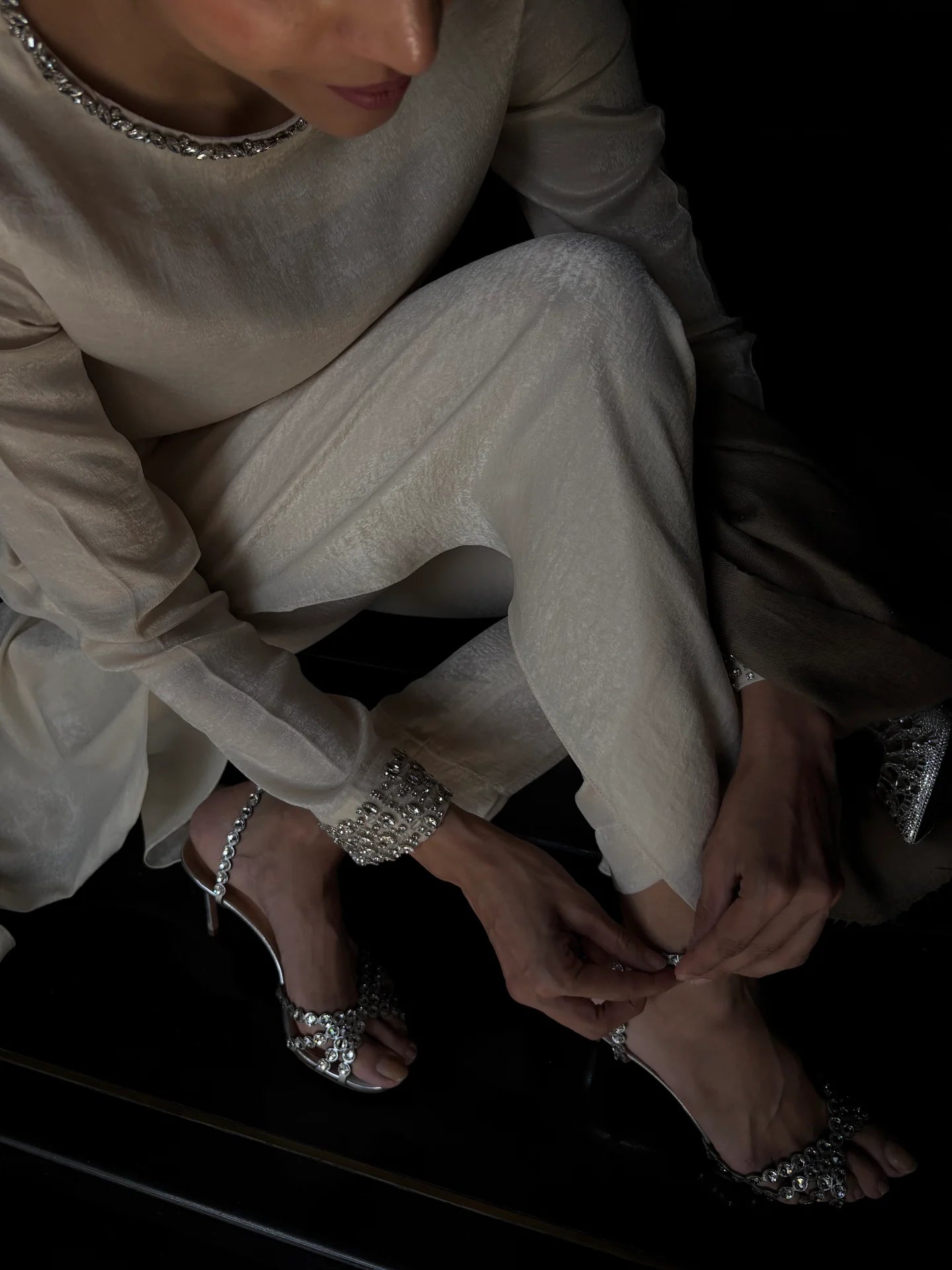 IVORY NOIR SET| SAK ATELIER