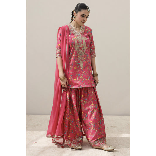Printed Candy Pink Outfit | Choti Eid' 26 | DYOT