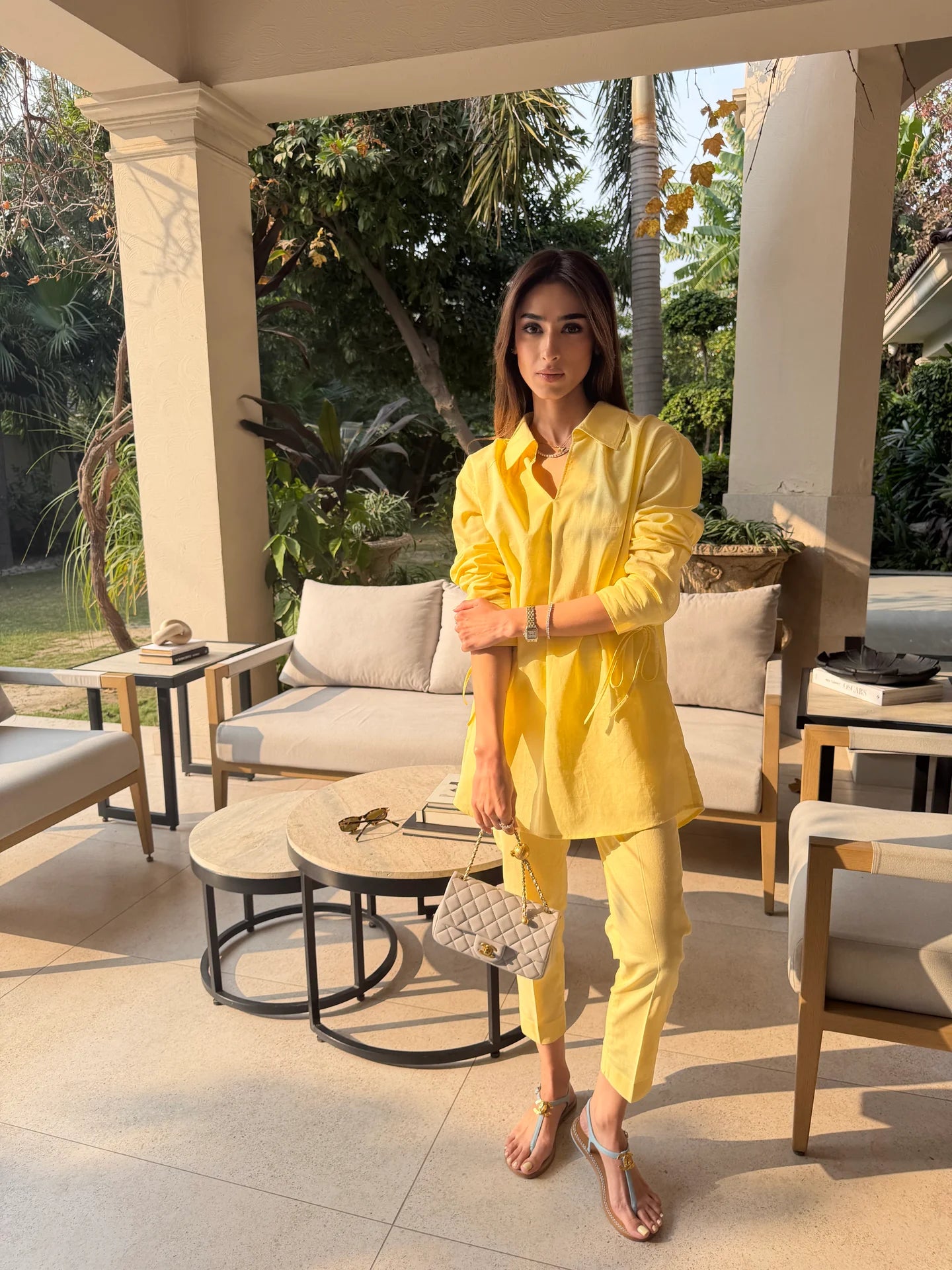 Yellow Bow Set | Sak Atelier