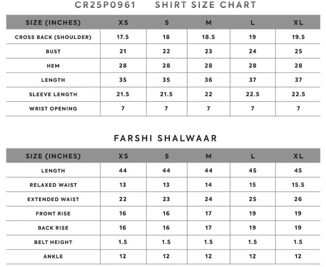 CR25P0963 | PRET A/W 2025 | Zara Shahjahan