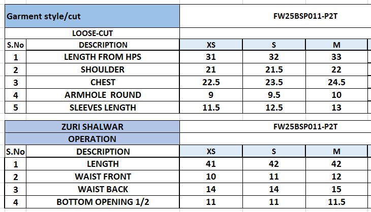 FW25BSP011P2T | LIMITED EDITION | SANA SAFINAZ