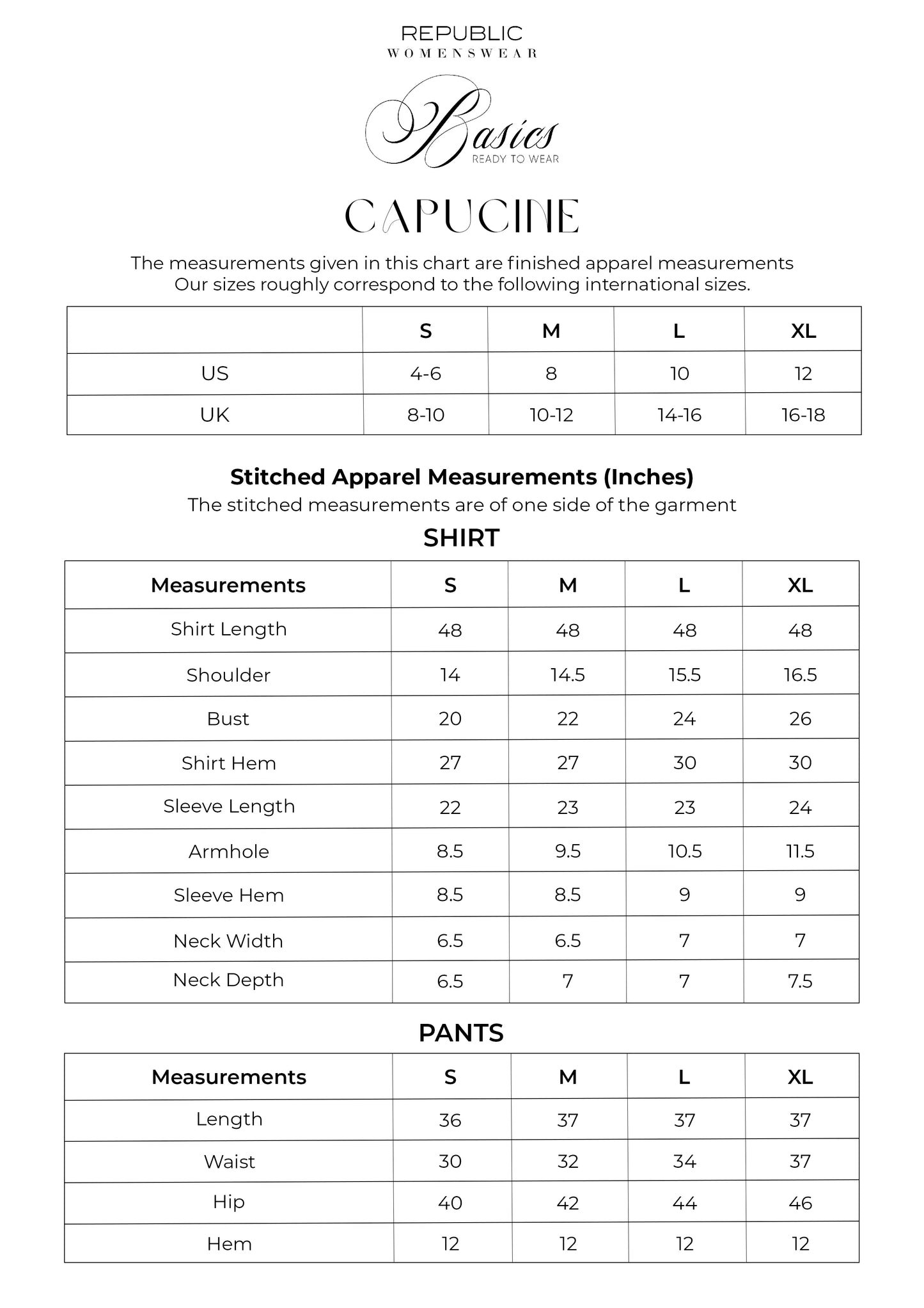 Noire | Basics Pre fall '25 | Republic Womenswear