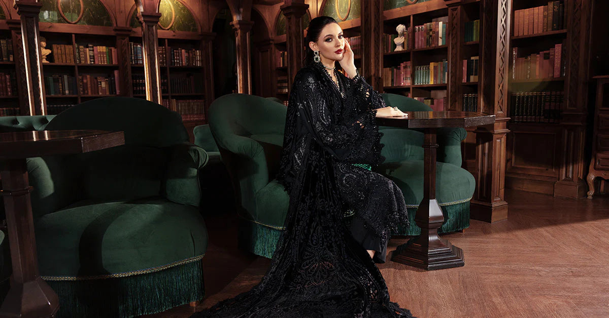 WL-1307-Black | Winter Luxe  | MARIA.B