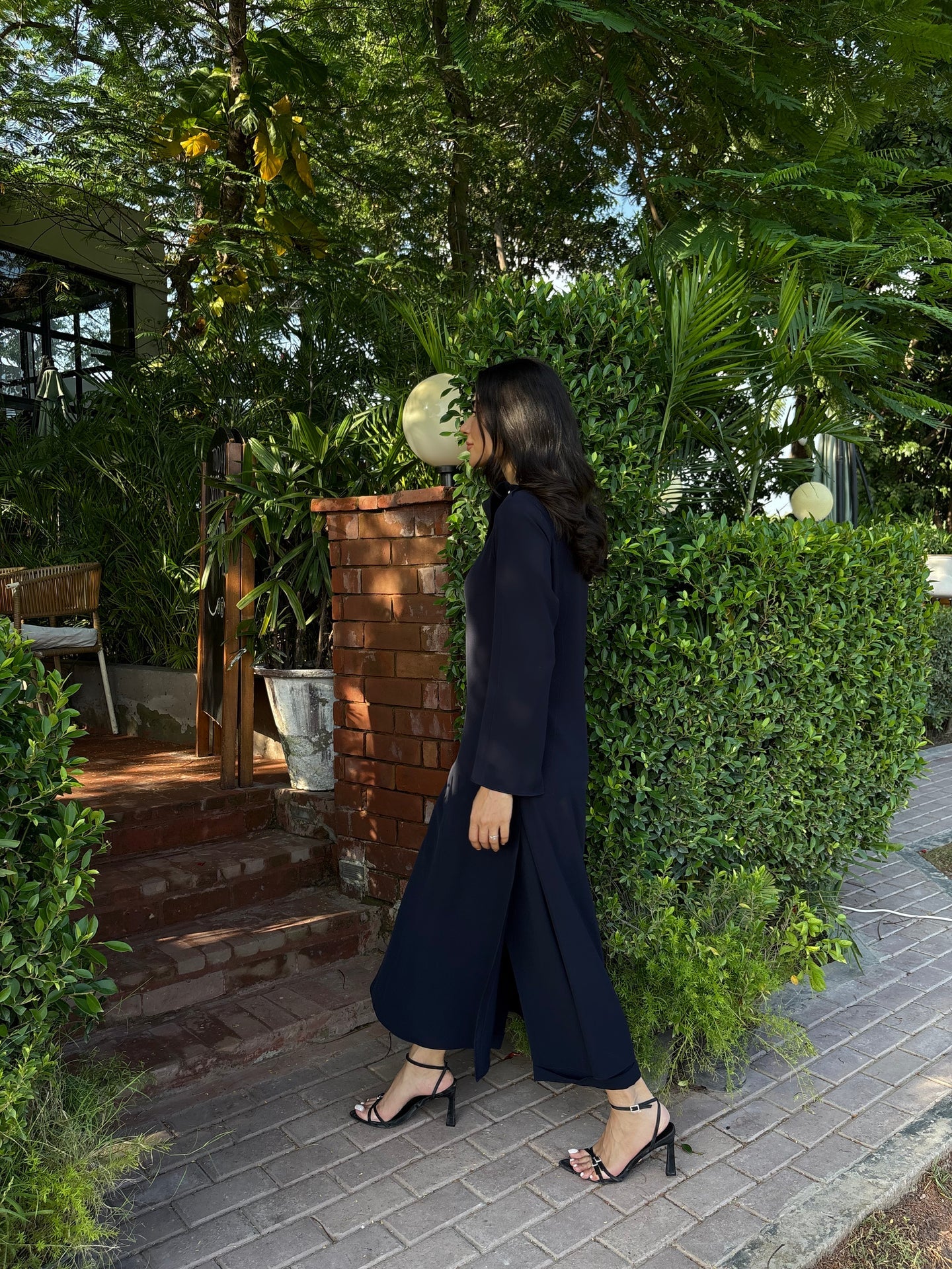 NAVY MERINO SET | Sak Atelier