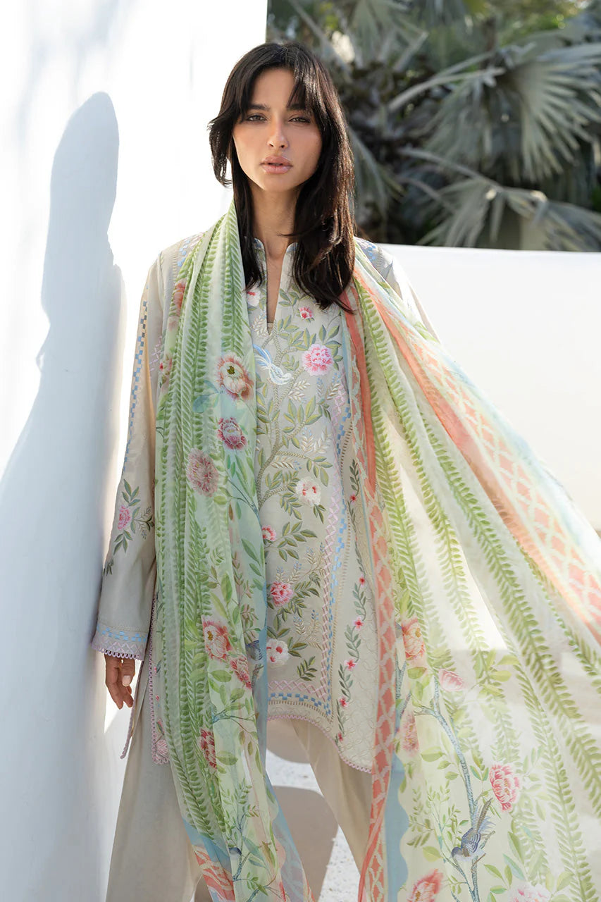 Mina (B) | Unstitched Lawn '26 | Sania Maskatiya (RTS)