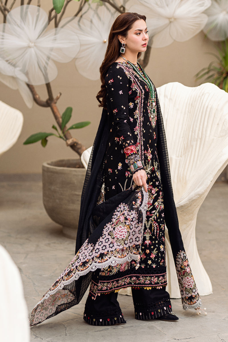 Hannah-FK15 | Qalamkar - Sahil Luxury Lawn’25