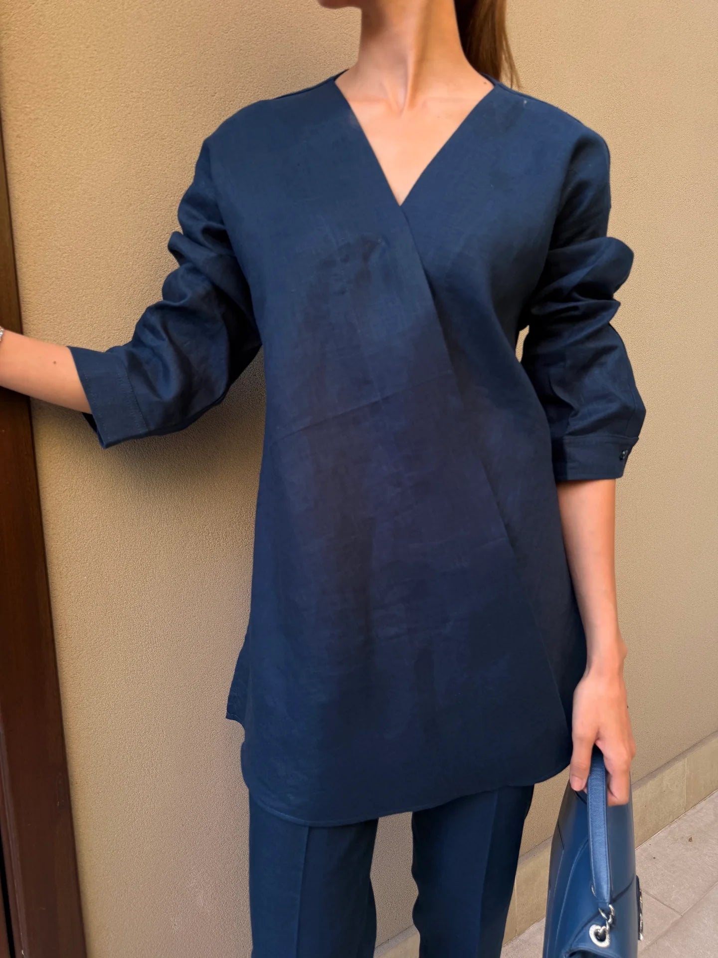 Navy Marco Set | Sak Atelier
