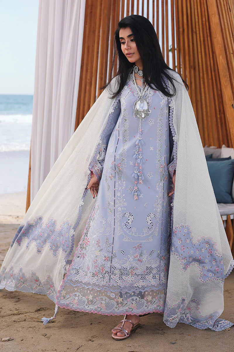 SA-08 ZAYNA | Qalamkar - Sahil Luxury Lawn’26