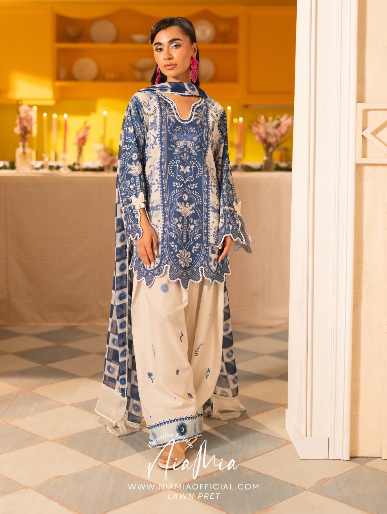 Pavlova (Dupatta Only)| Ramdan Edition’26 | Nia Mia (RTS)
