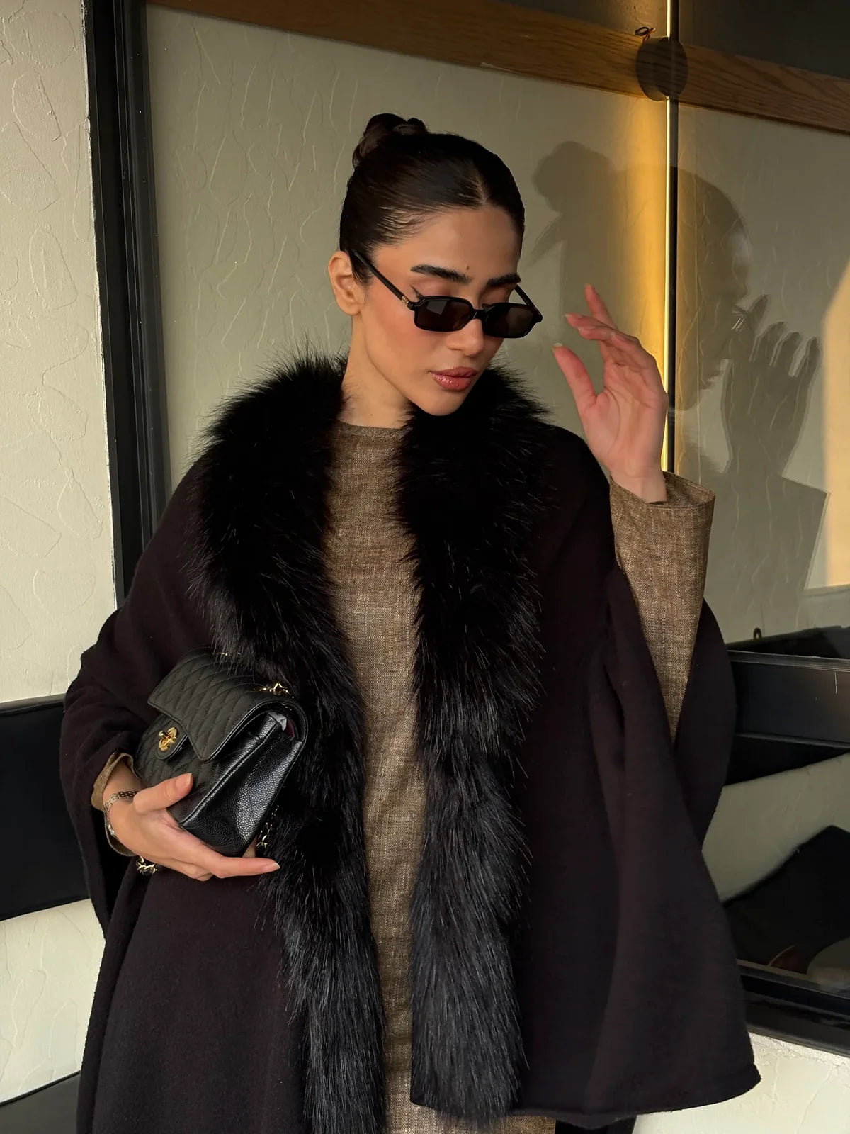 Deep Heathered Brown G-Suit | SAK ATELIER