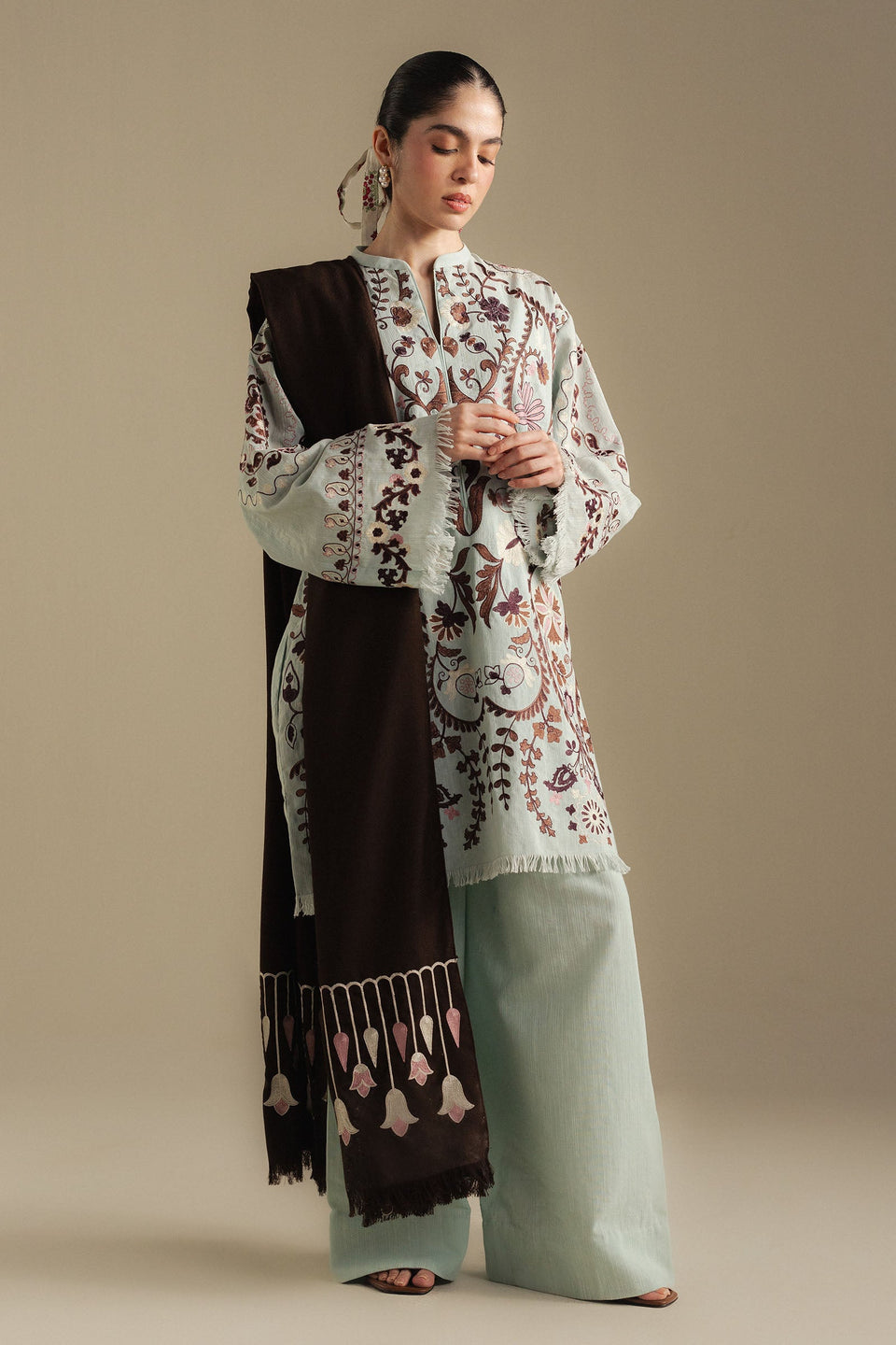 BREEZE-7A | Coco Winter Unstitched’25 | Zara Shahjahan