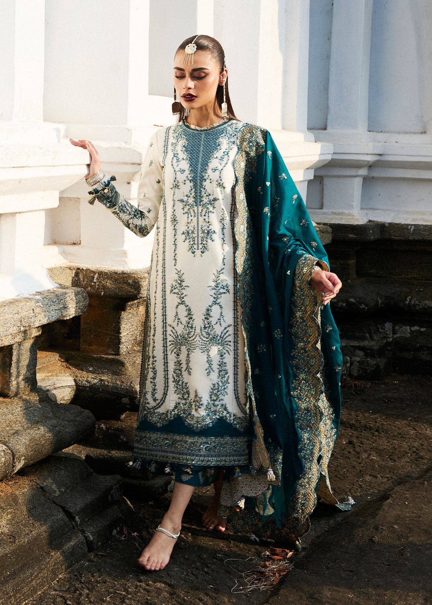 Veil | Hussain Rehar Luxury Lawn’25