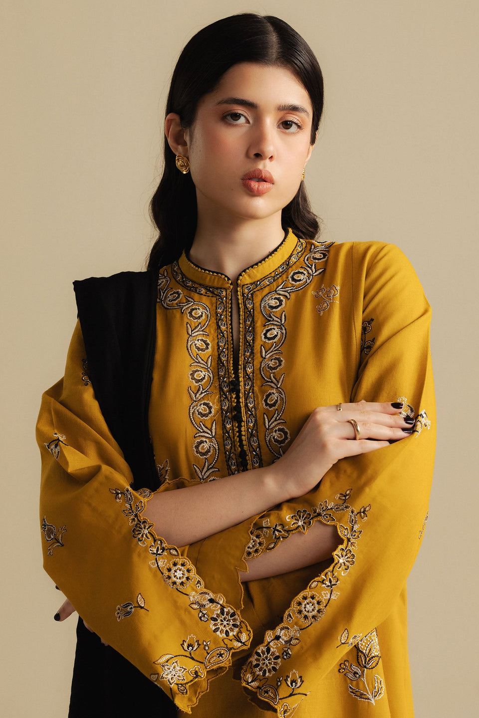 DAWN-5A | Coco Winter Unstitched’25 | Zara Shahjahan