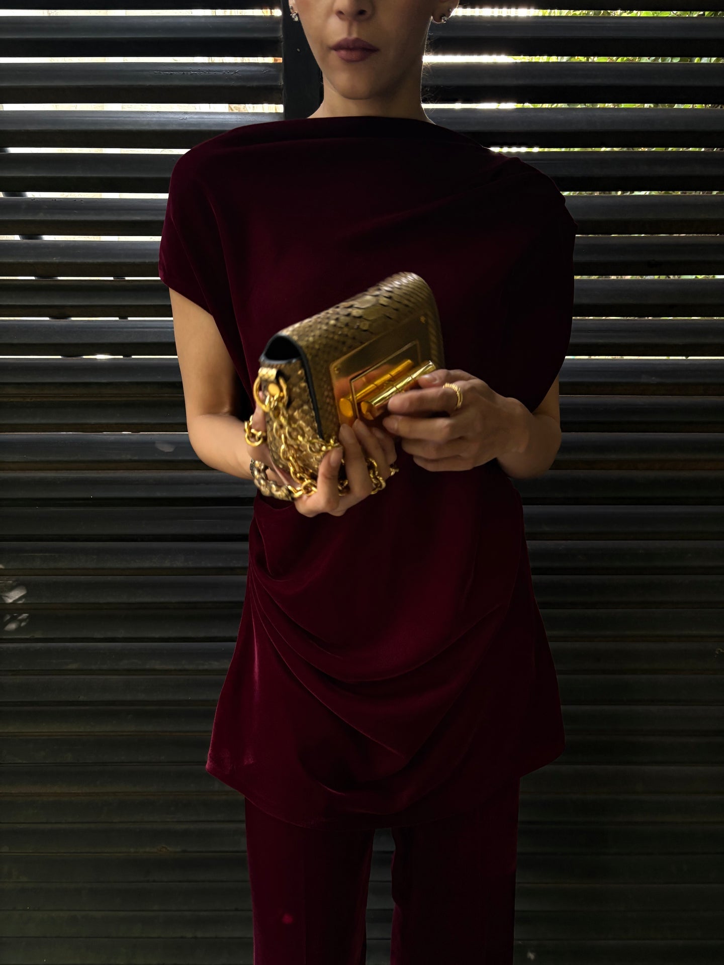 BURGUNDY LODGE SET| SAK ATELIER