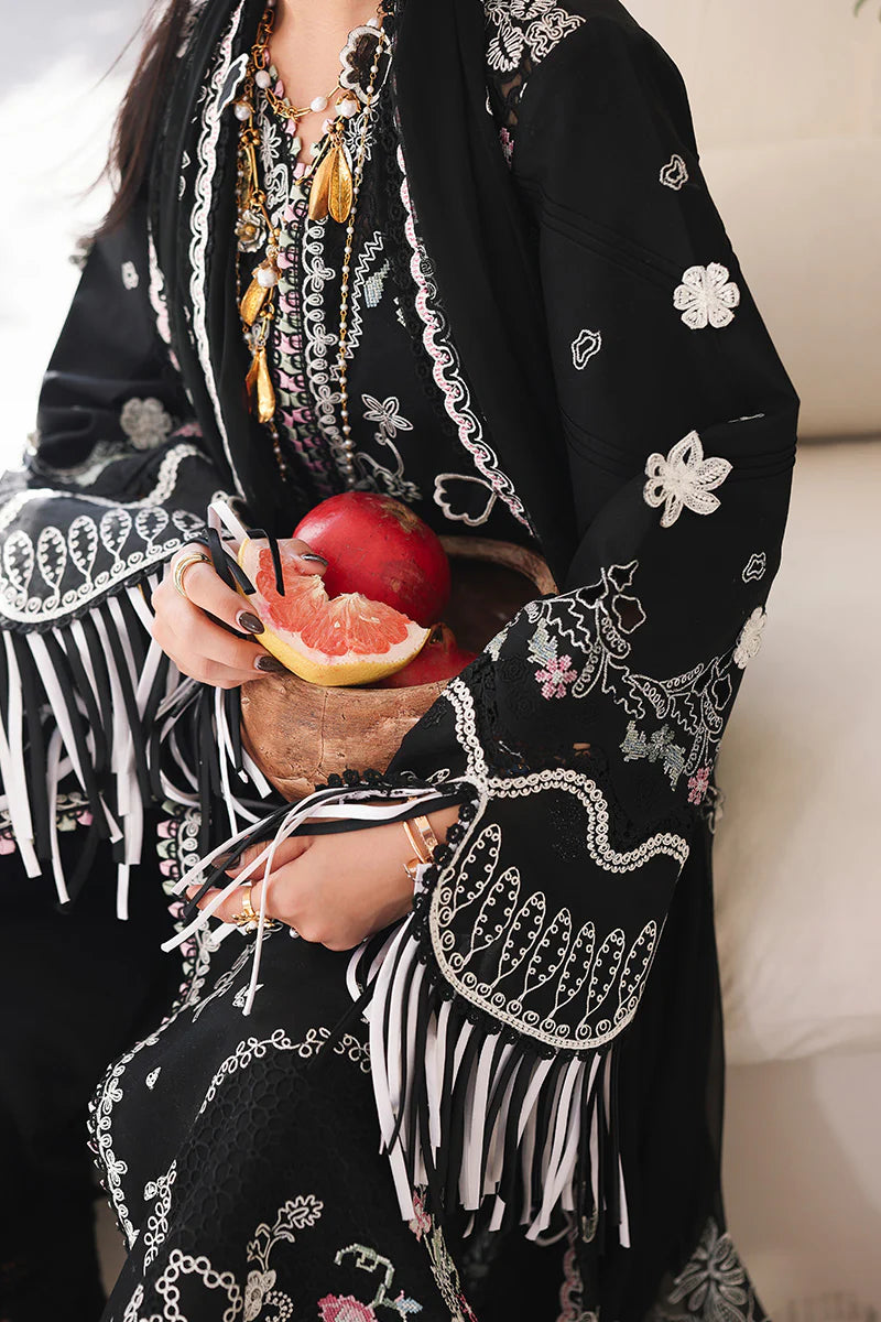 SA-02 LIANA | Qalamkar - Sahil Luxury Lawn’26