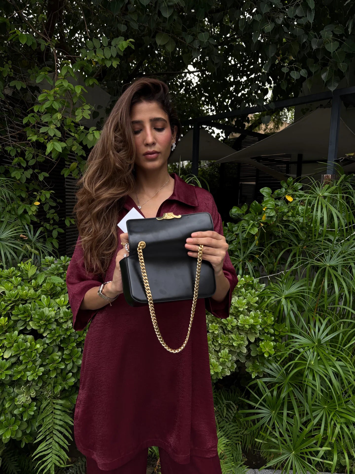 BURGUNDY COCO SET | Sak Atelier