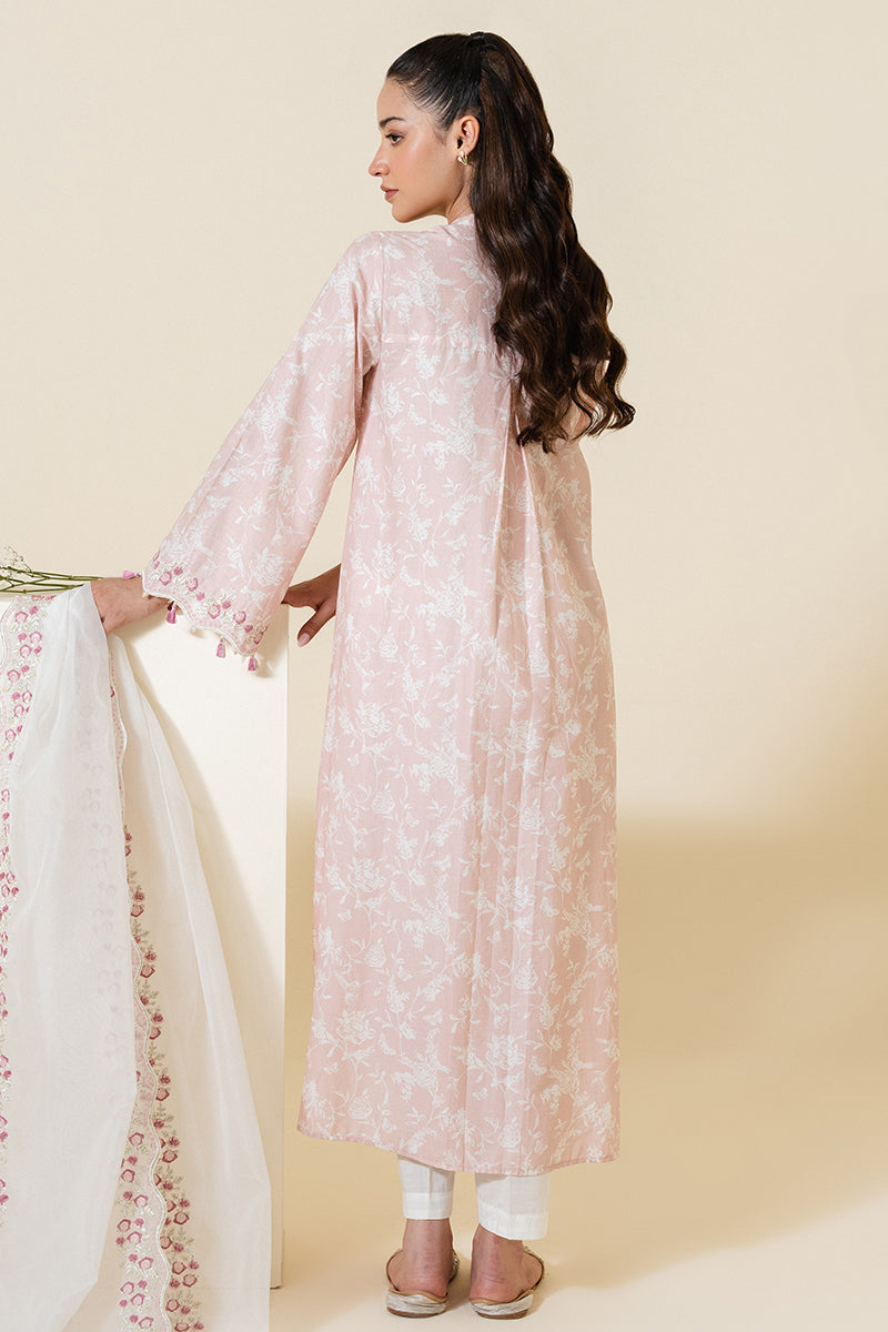 ROSE PETAL-2 PC (SHIRT & DUPATTA) | Cross Stitch RTW