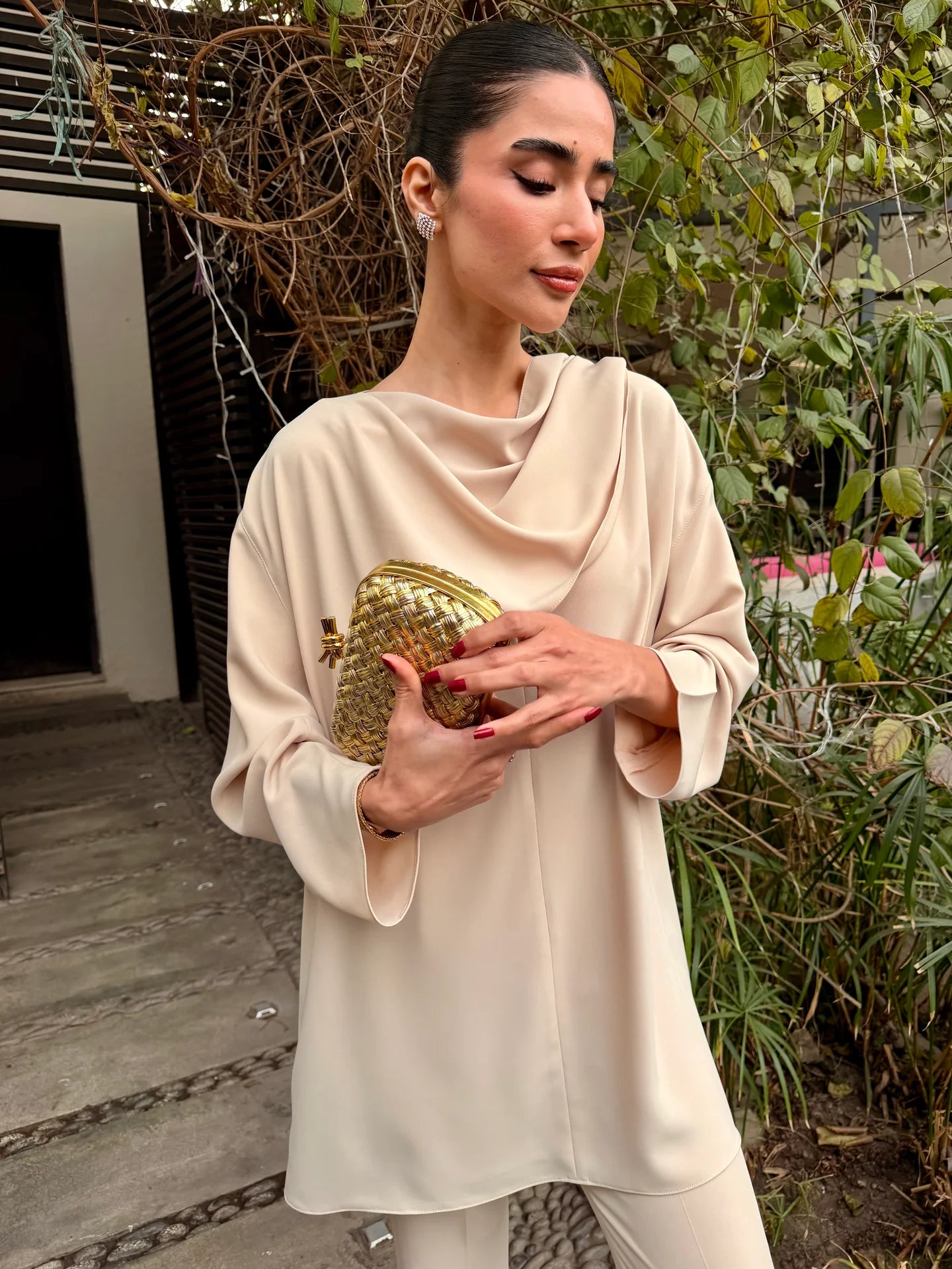 Beige Audrey Set | SAK ATELIER