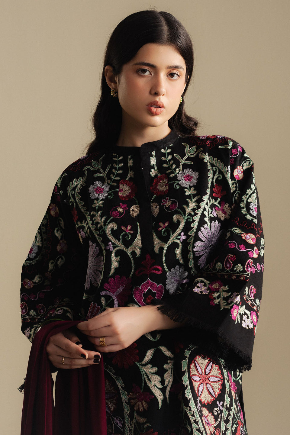 BREEZE-7B | Coco Winter Unstitched’25 | Zara Shahjahan