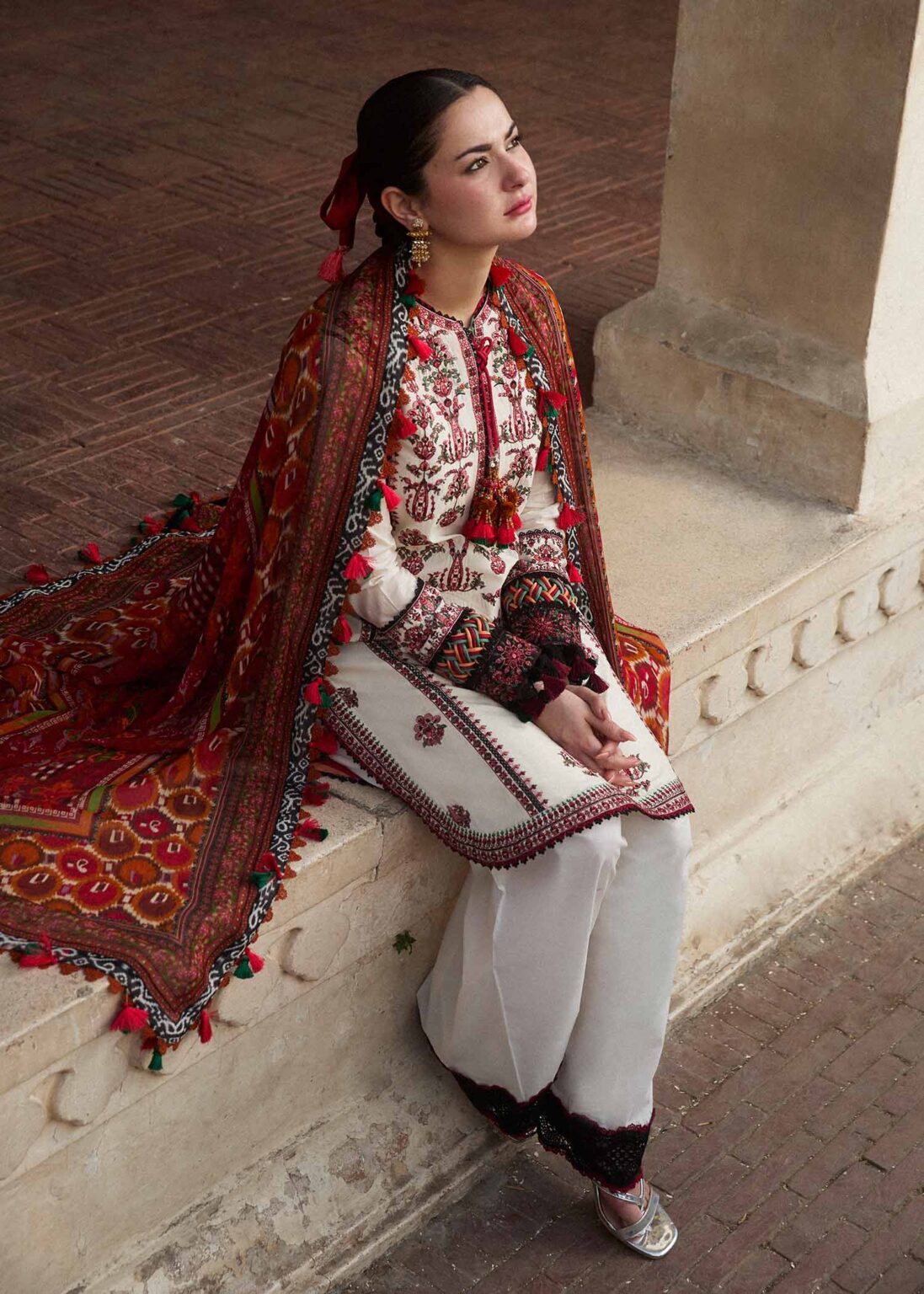 Fawn | Hussain Rehar Summer Lawn 2024