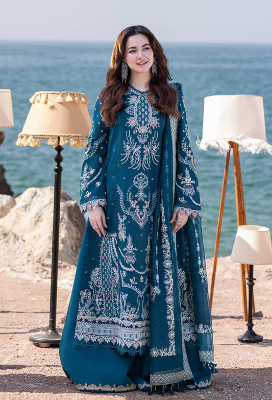 Qalamkar Luxury Lawn 2024 | FP-16 KIRA